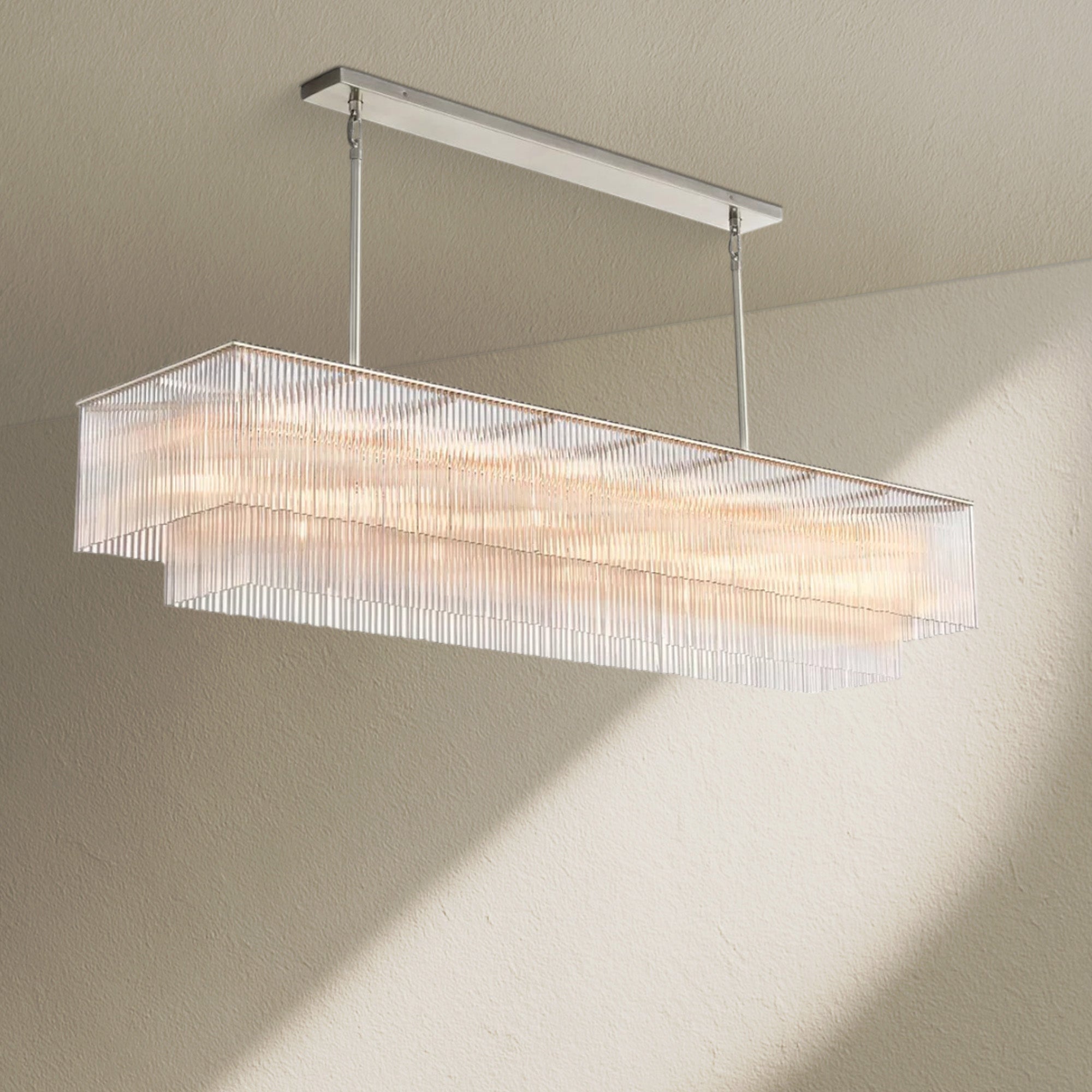 Amfz Rectangular Chandelier 72"