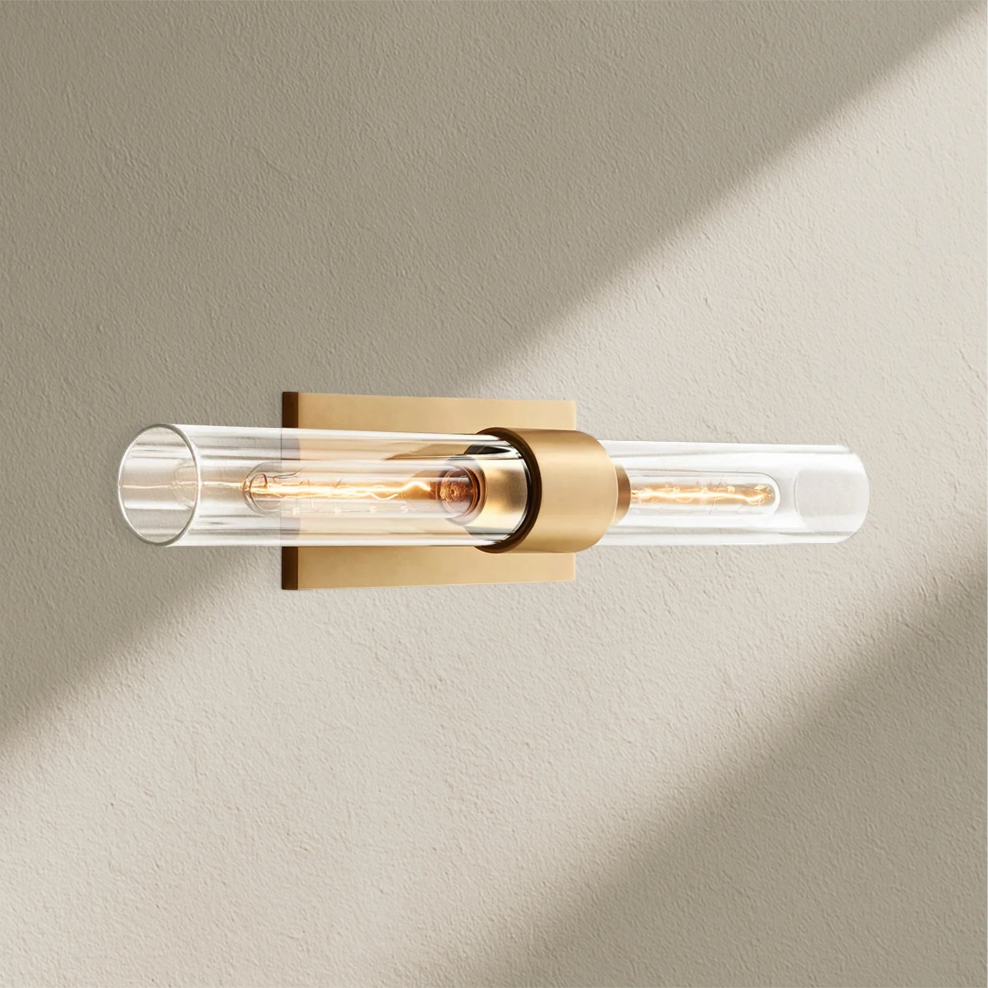 Lavefz Glass Linear Wall Sconce