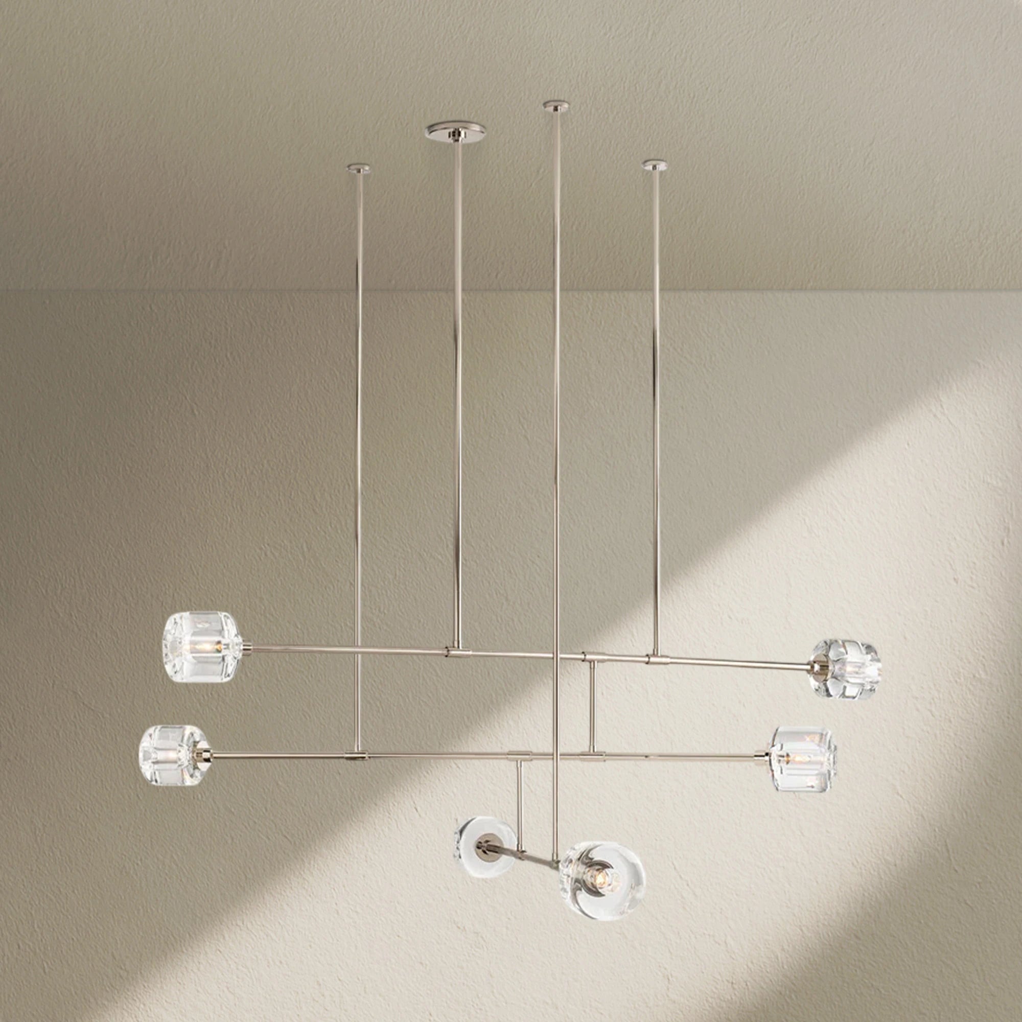Deamafz Mobile Round Chandelier 48" 62"