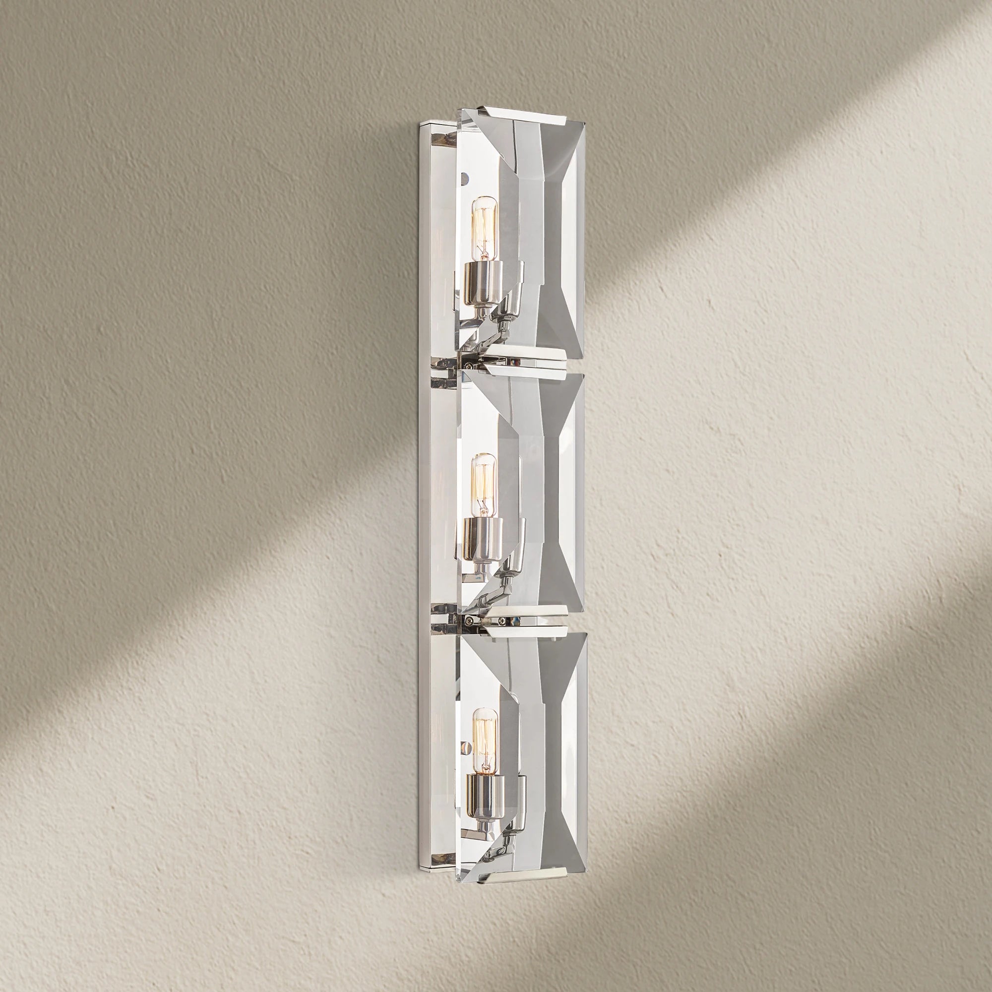 Harfz Crystal Triple Wall Lamp