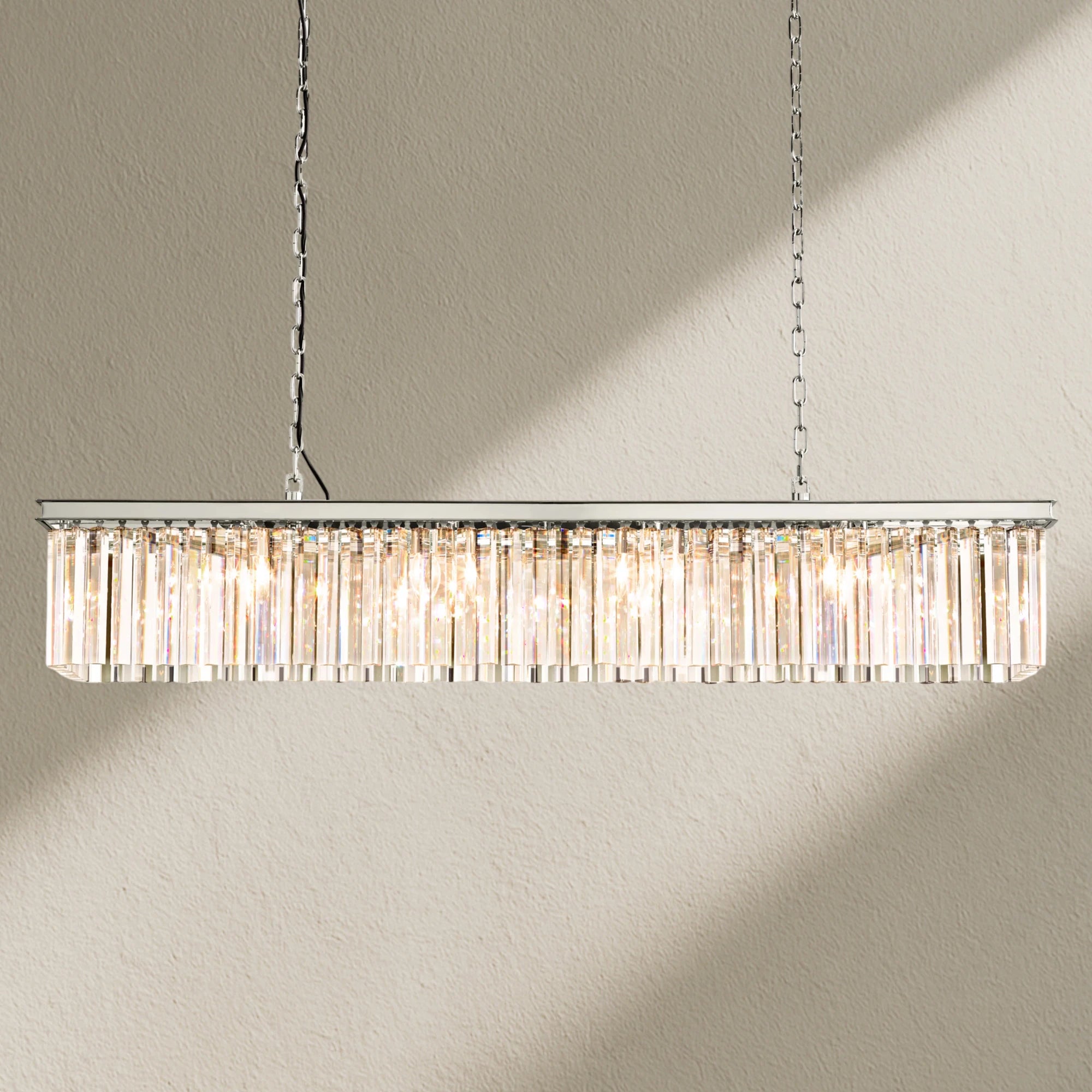 Rhyfz Rectangular Chandelier 59"