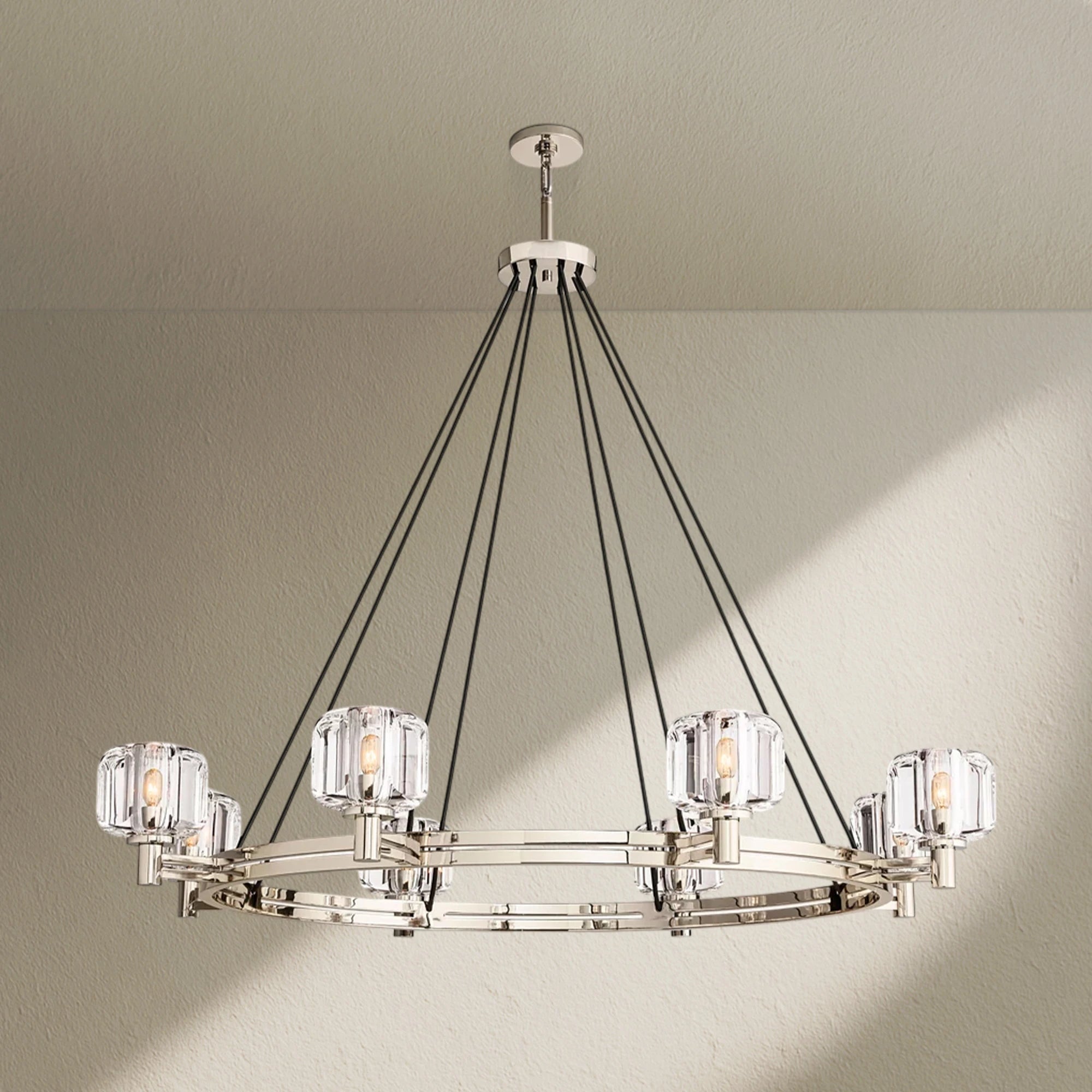 Deamafz Round Chandelier 36"48"60"