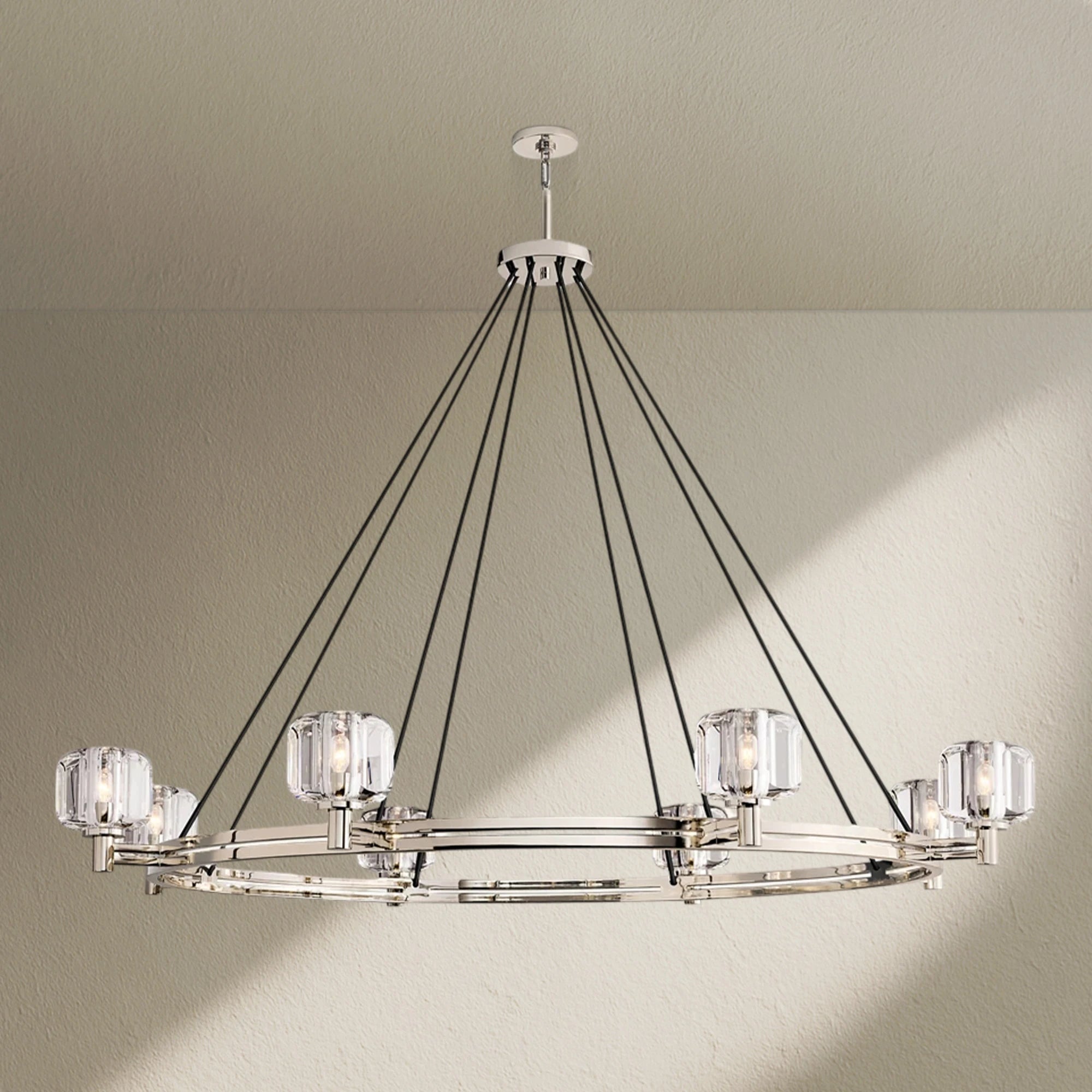 Deamafz Round Chandelier 36"48"60"