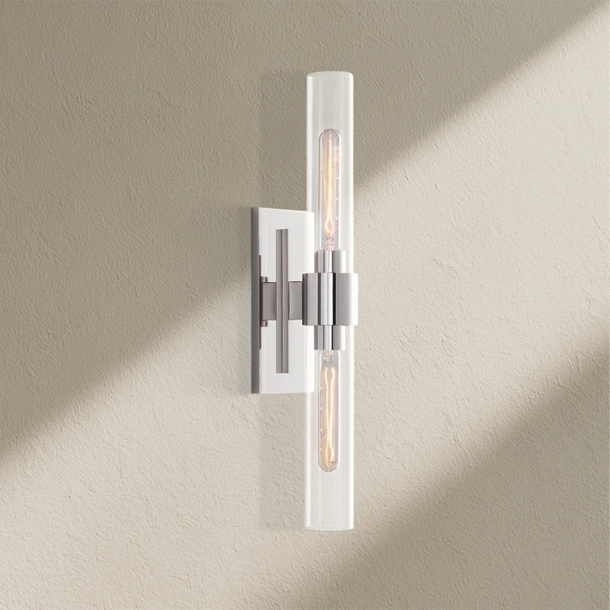 Lavefz Glass Linear Wall Sconce