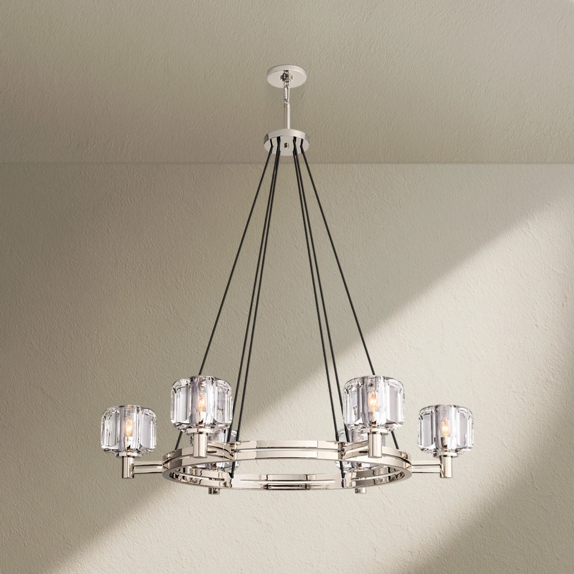 Deamafz Round Chandelier 36"48"60"