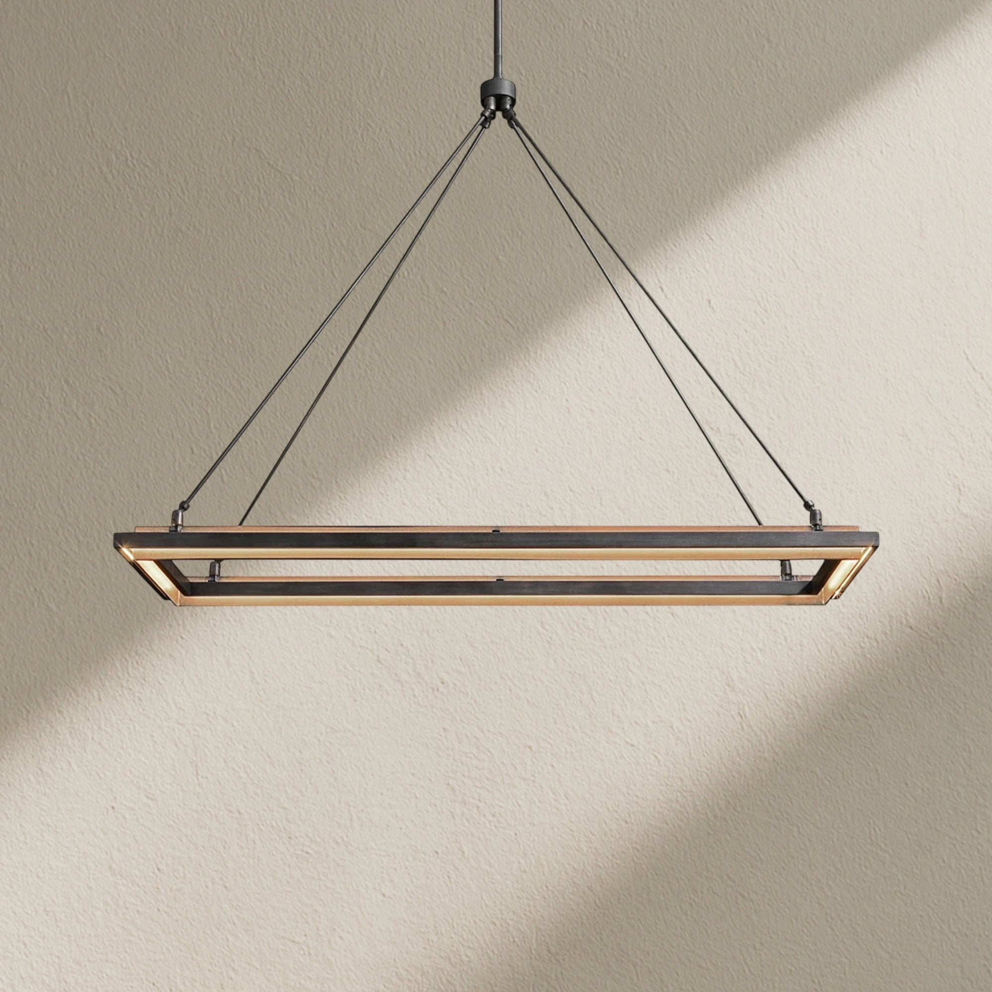 Perfz Rectangular Chandelier 48" 62“