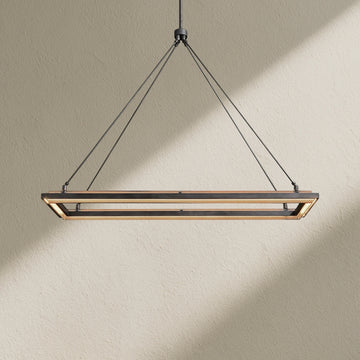 Perfz Rectangular Chandelier 48" 62“