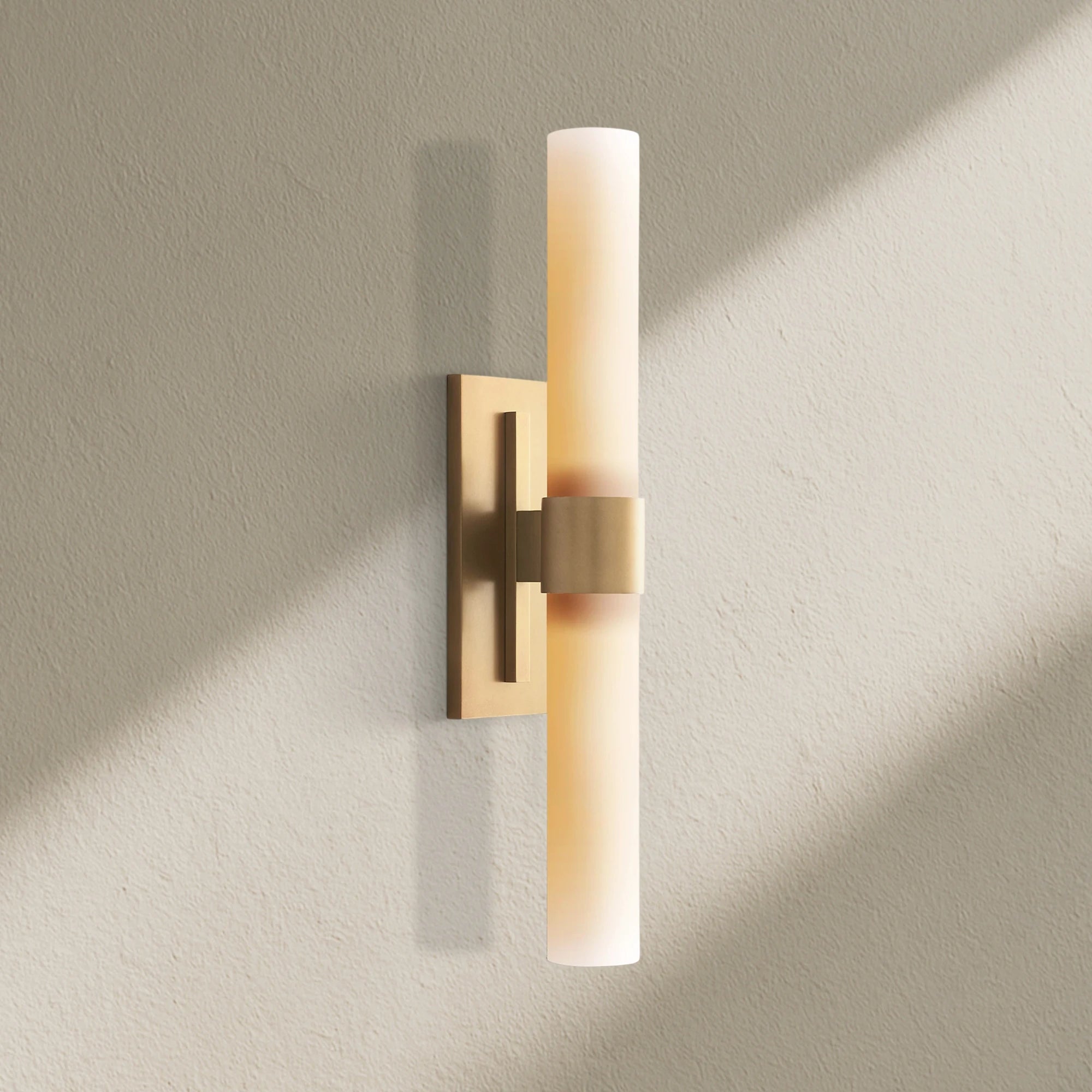Ravfz Milk Glass Sconce