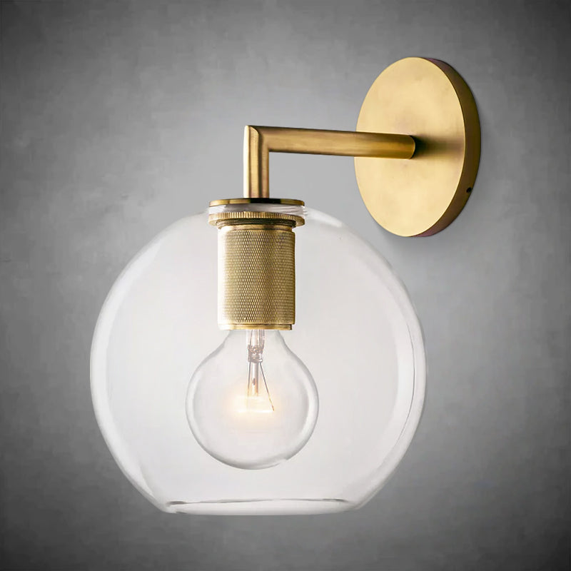 Utifz Globe Shade Sconce