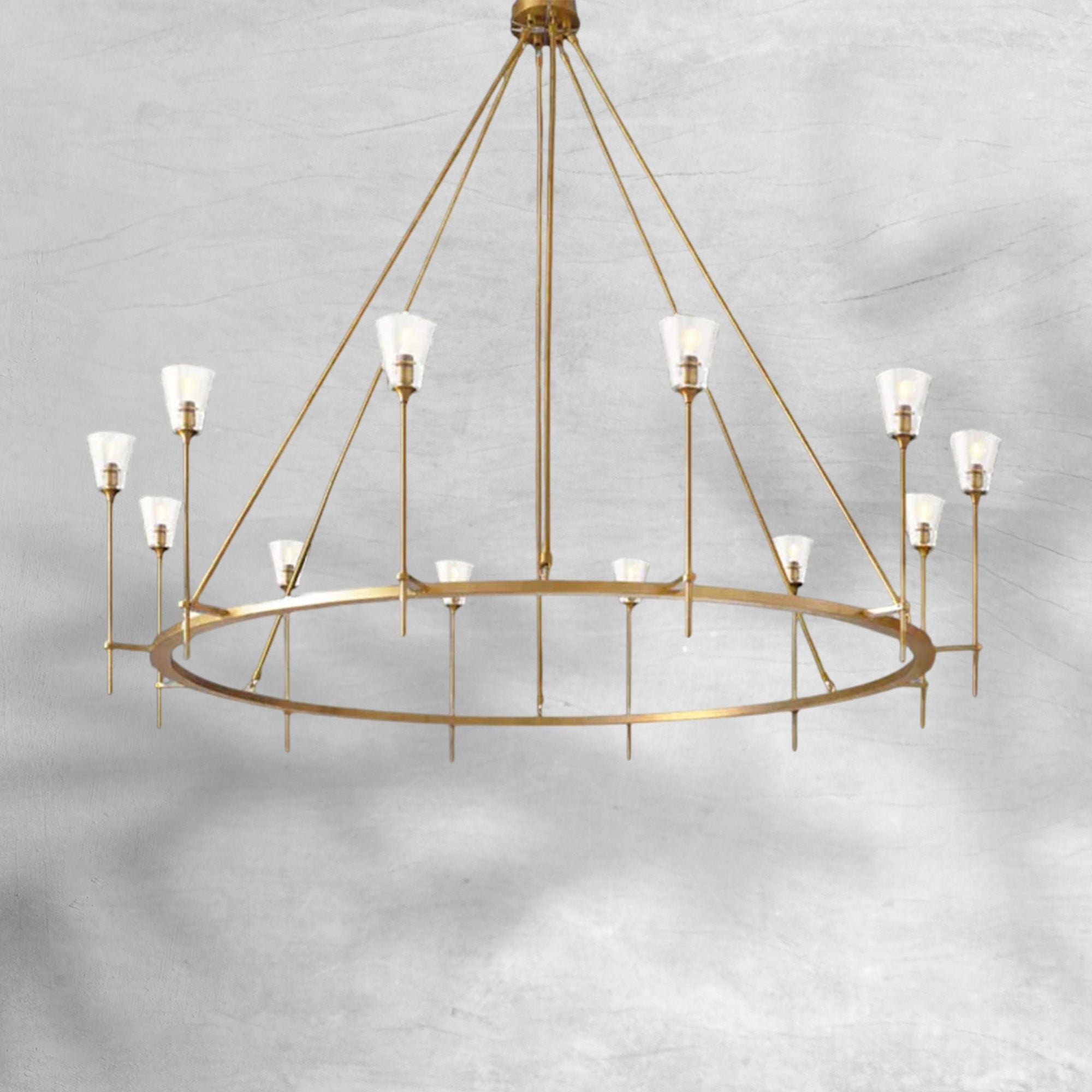 Torfz Round Chandelier 70"