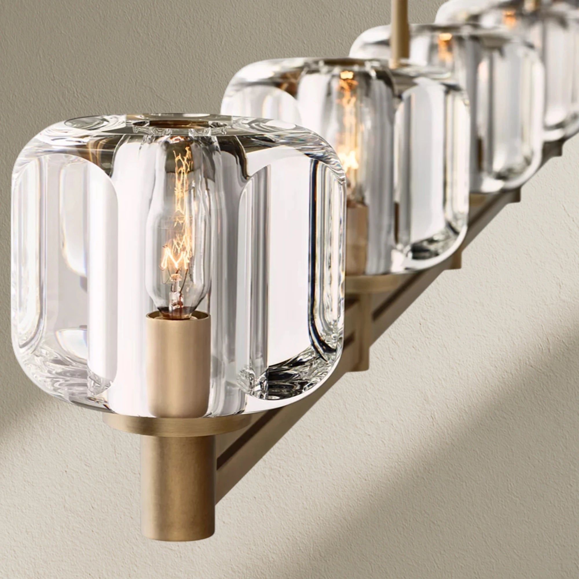 Deamafz Linear Chandelier 54"72"