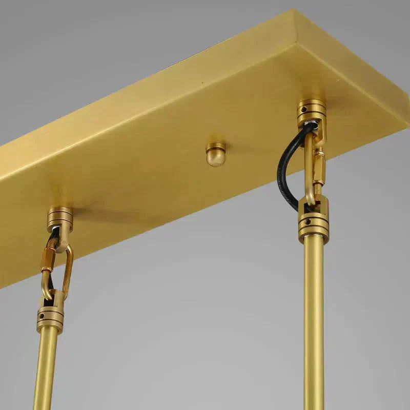 RAFZ Linear Chandelier 3-Light 22"
