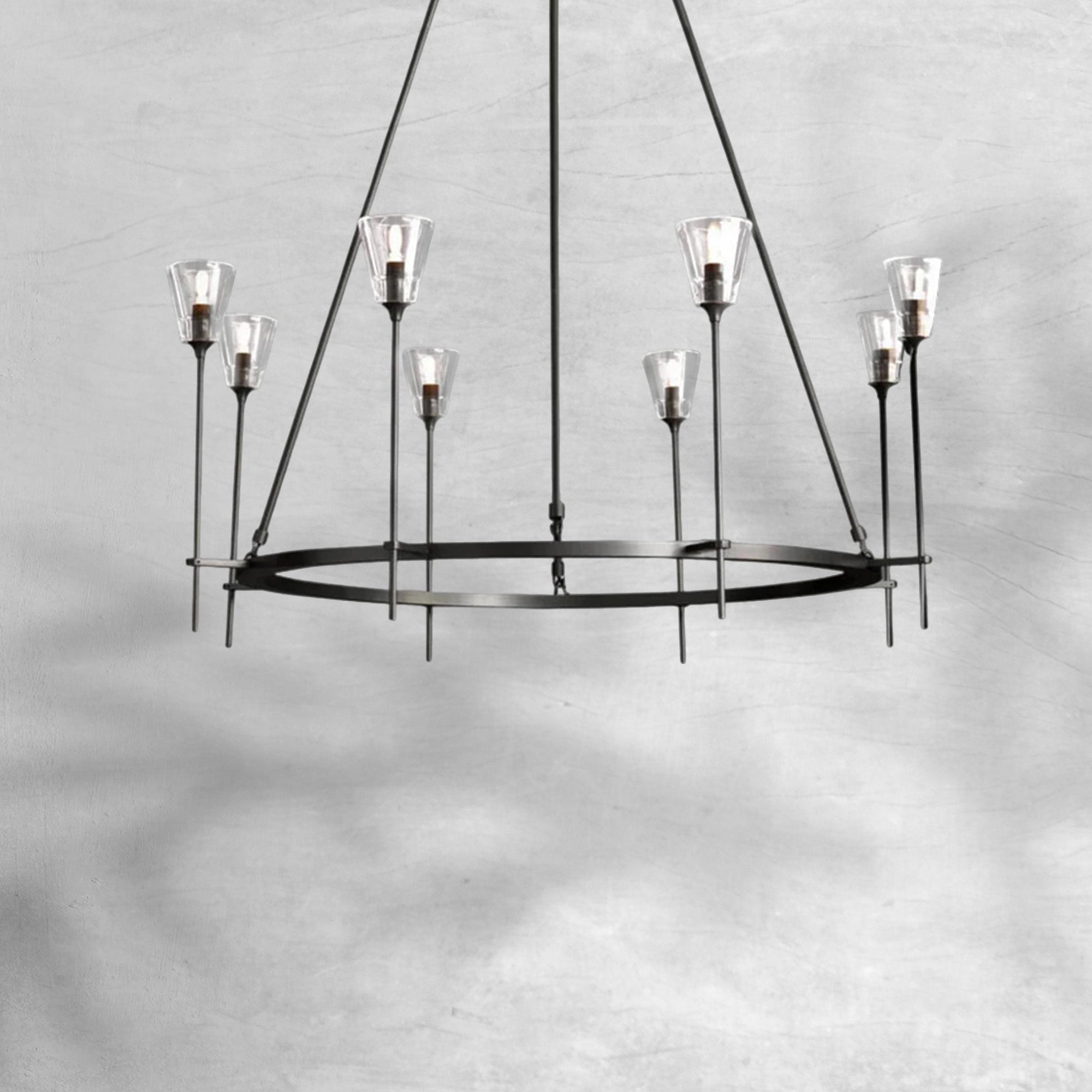 Torfz Round Chandelier 46"