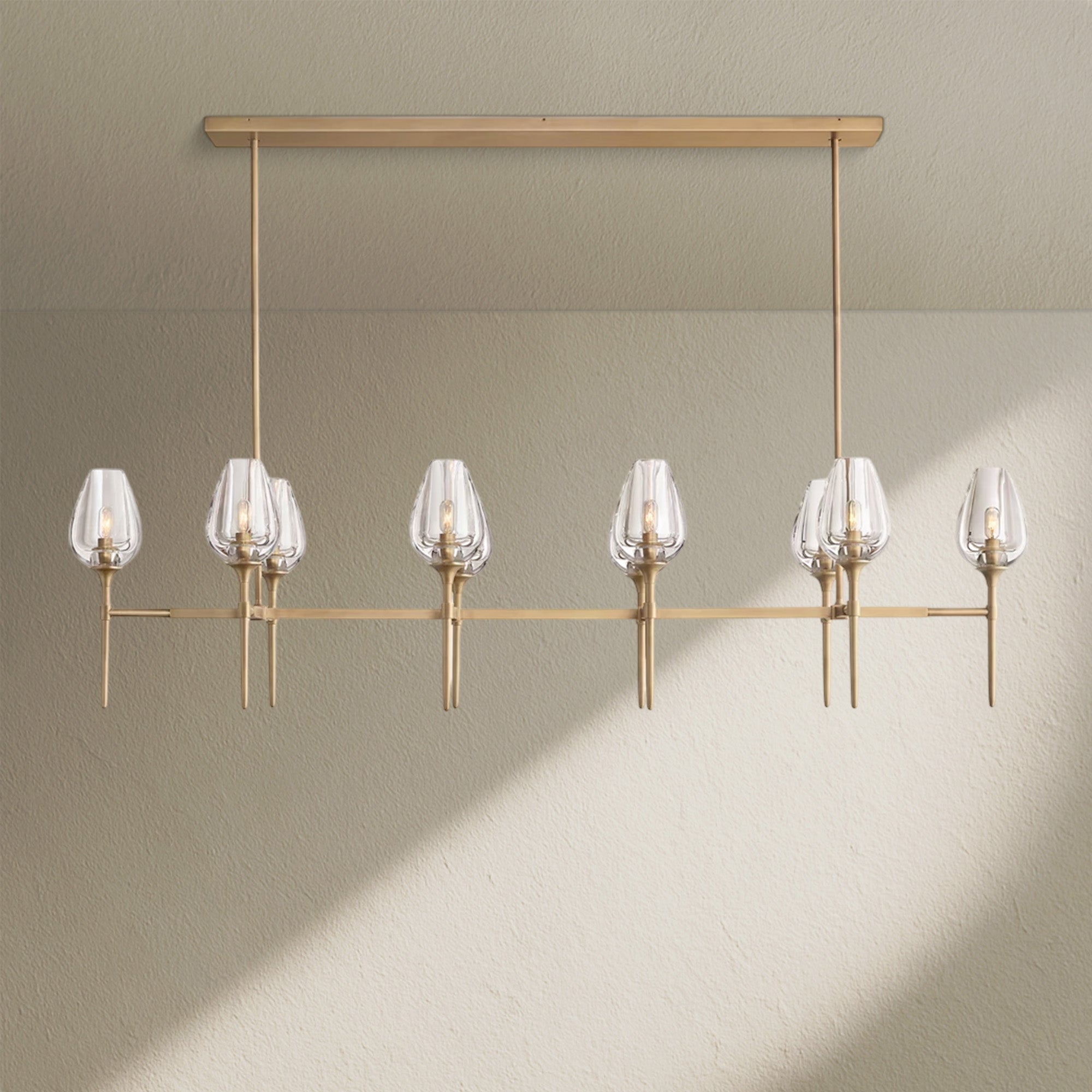 Tulfze Linear Chandelier 52"65"