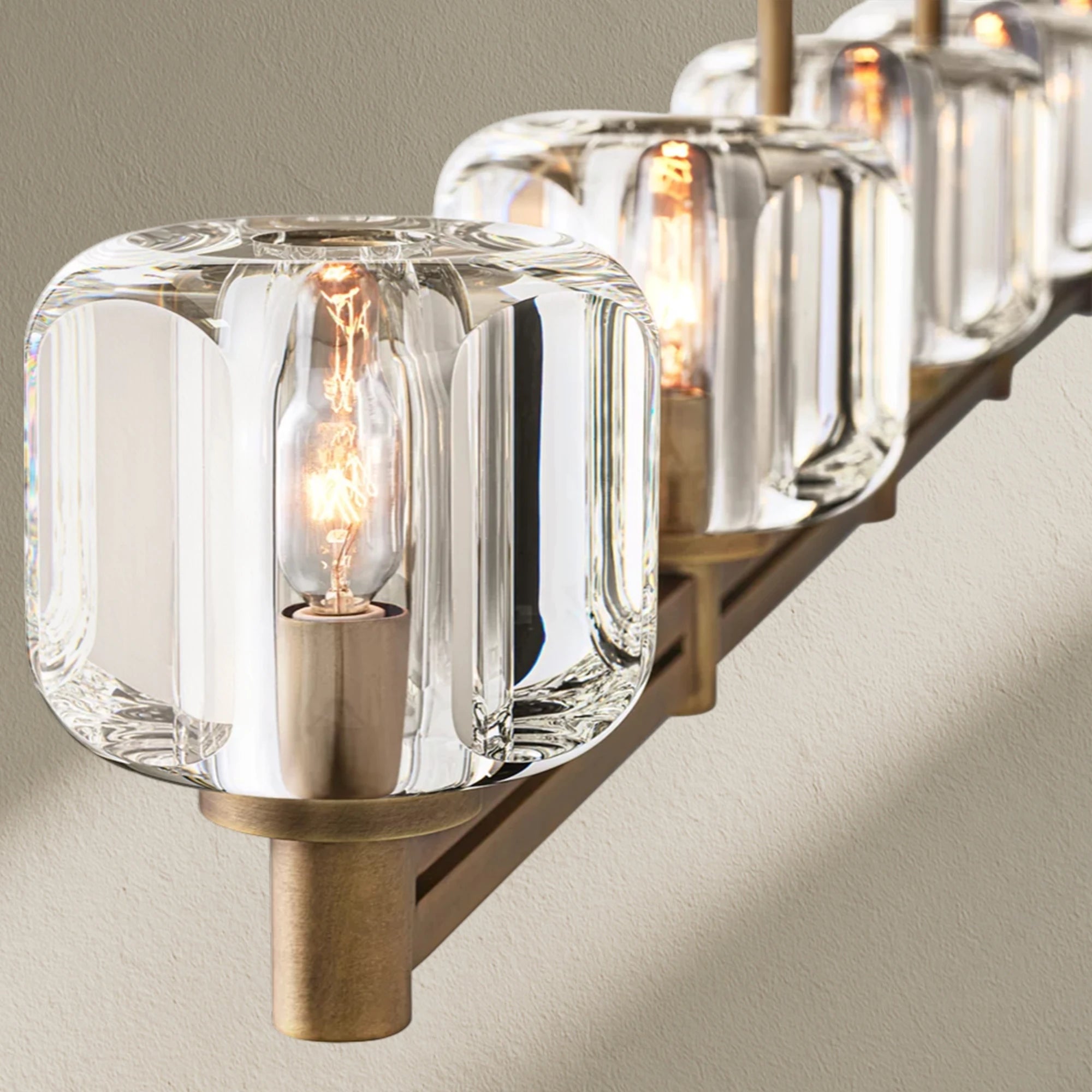 Deamafz Linear Chandelier 54"72"