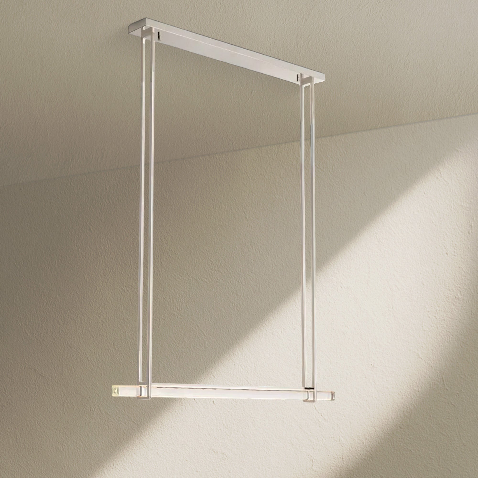 Aufz Crystal Single Bar Linear Chandelier