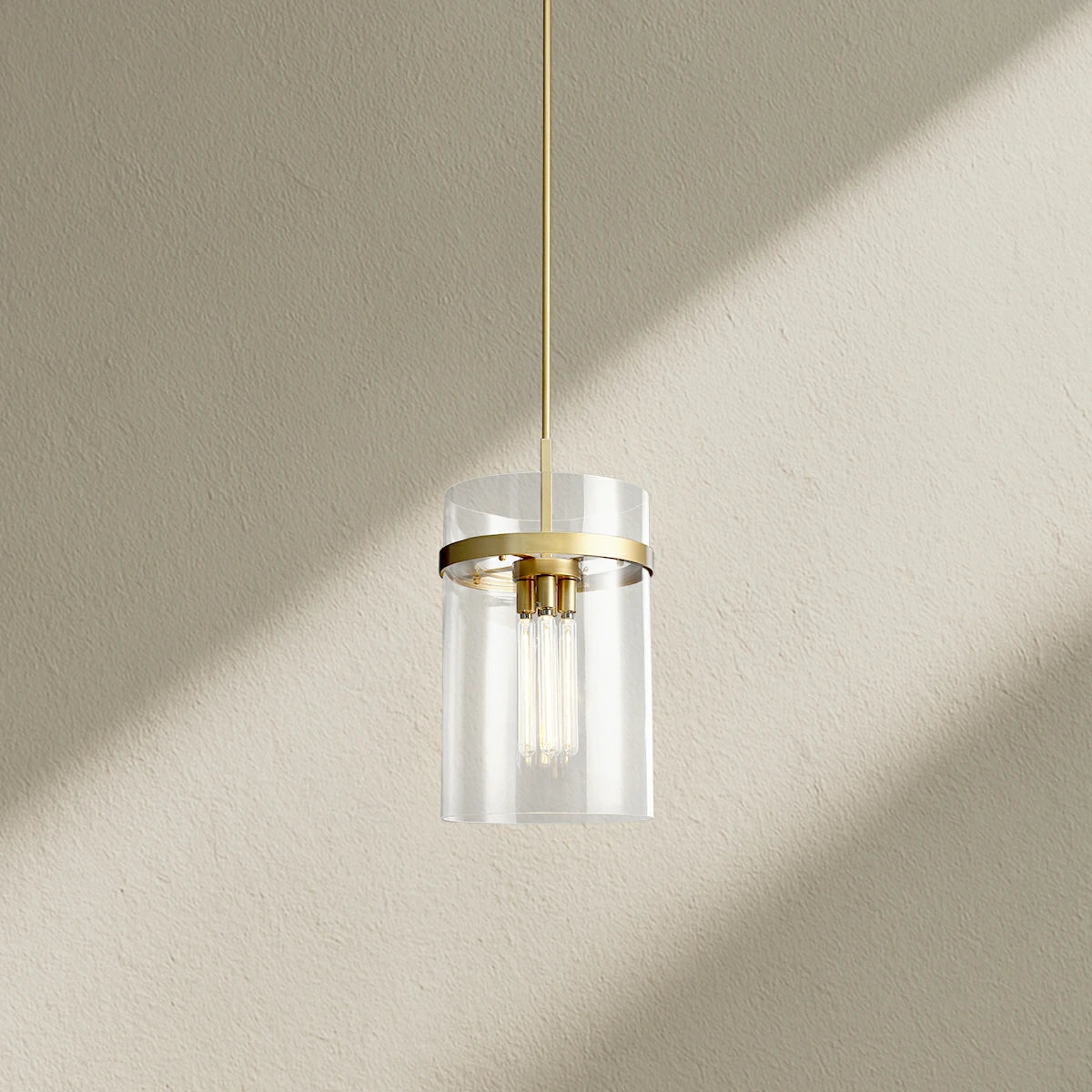 Lavefz Modern Blown Glass Pendant Light 8", 10", 12"