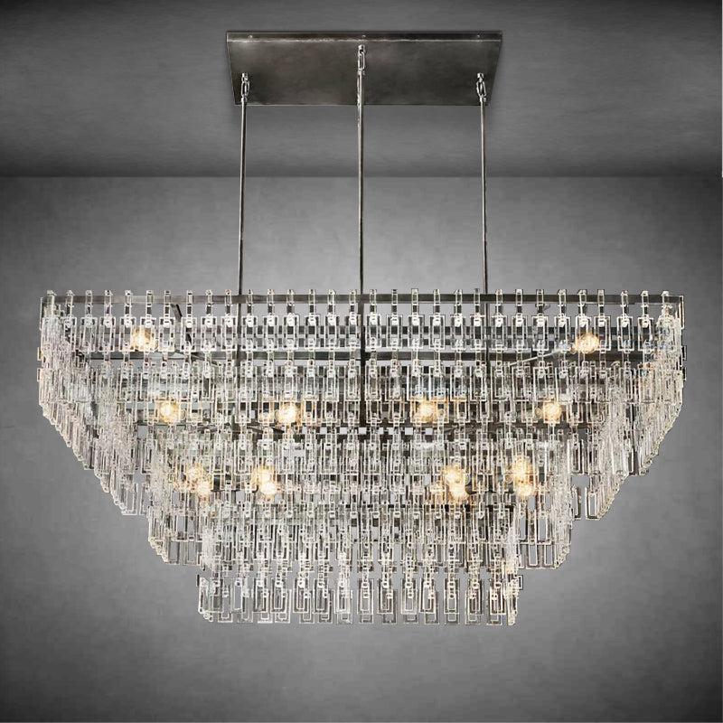 Marigan Multi-Tier Rectangular Chandelier 60″ 72″