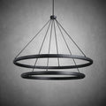 Perfz Two-Tier Round Chandelier 60