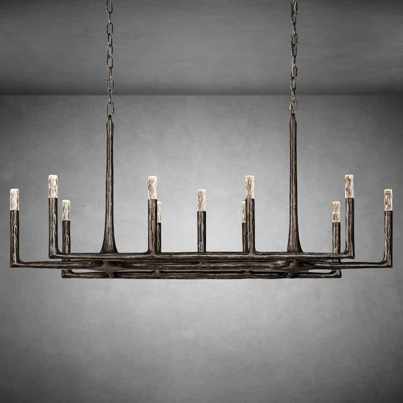 Thaddeas Linear Chandelier 54" 72" 96"