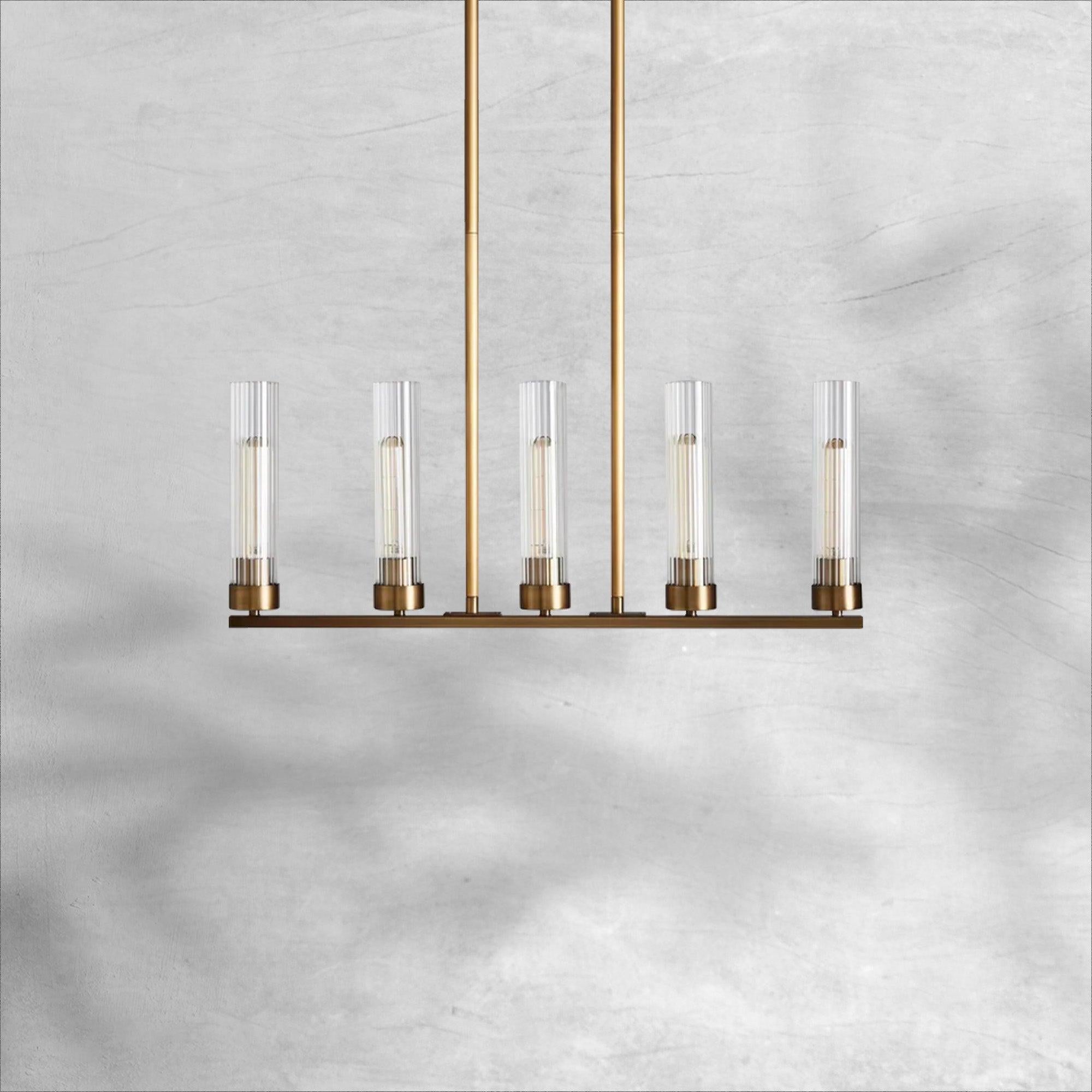 Andreas Linear Chandelier 5/7/8 Light