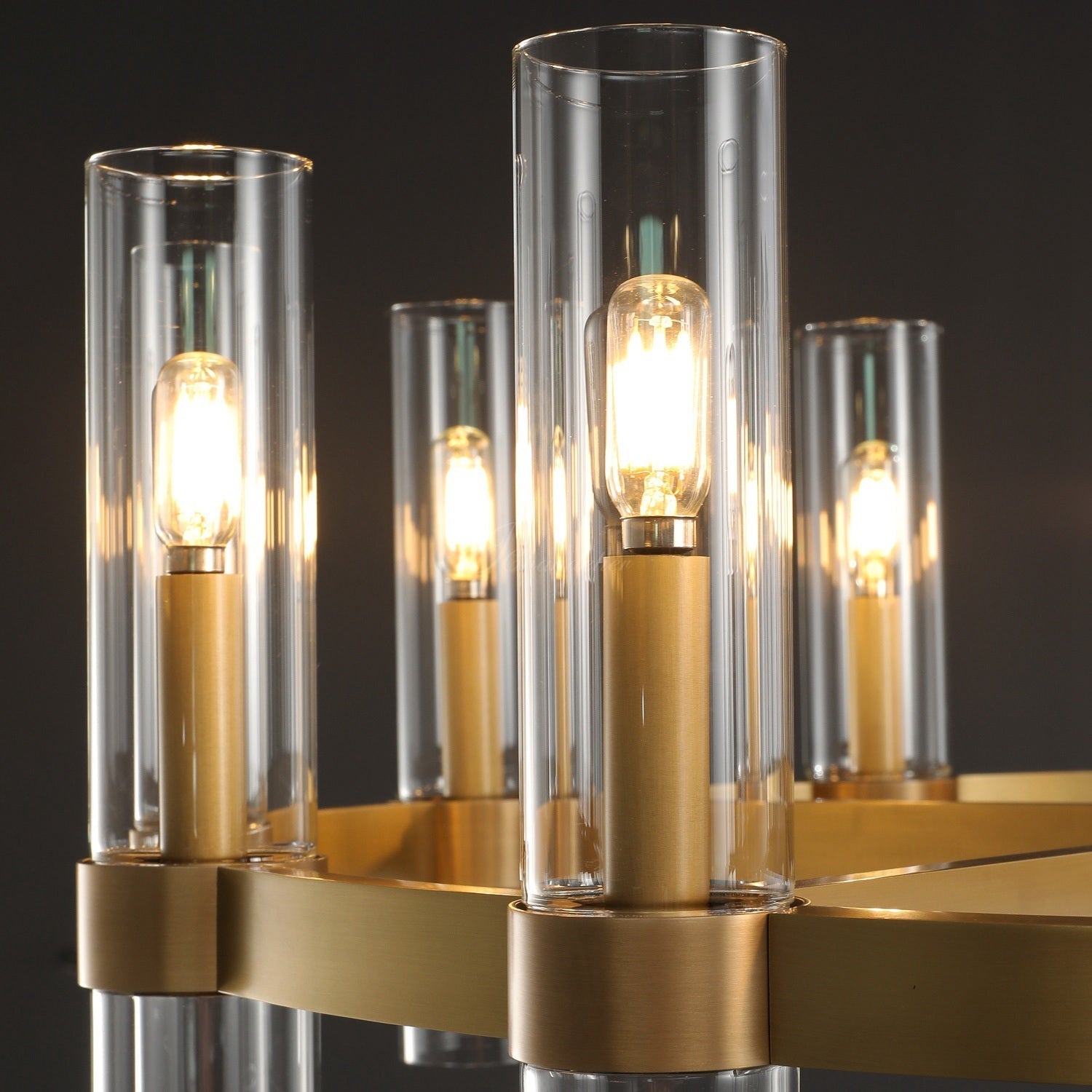 Lavefz Round Chandelier 48"