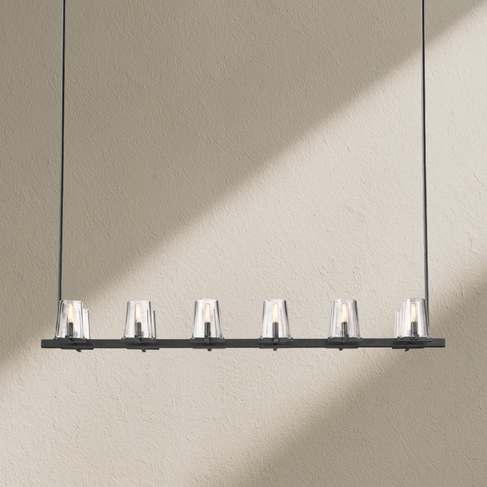 PAFZ Modern Linear Chandelier 49"60"