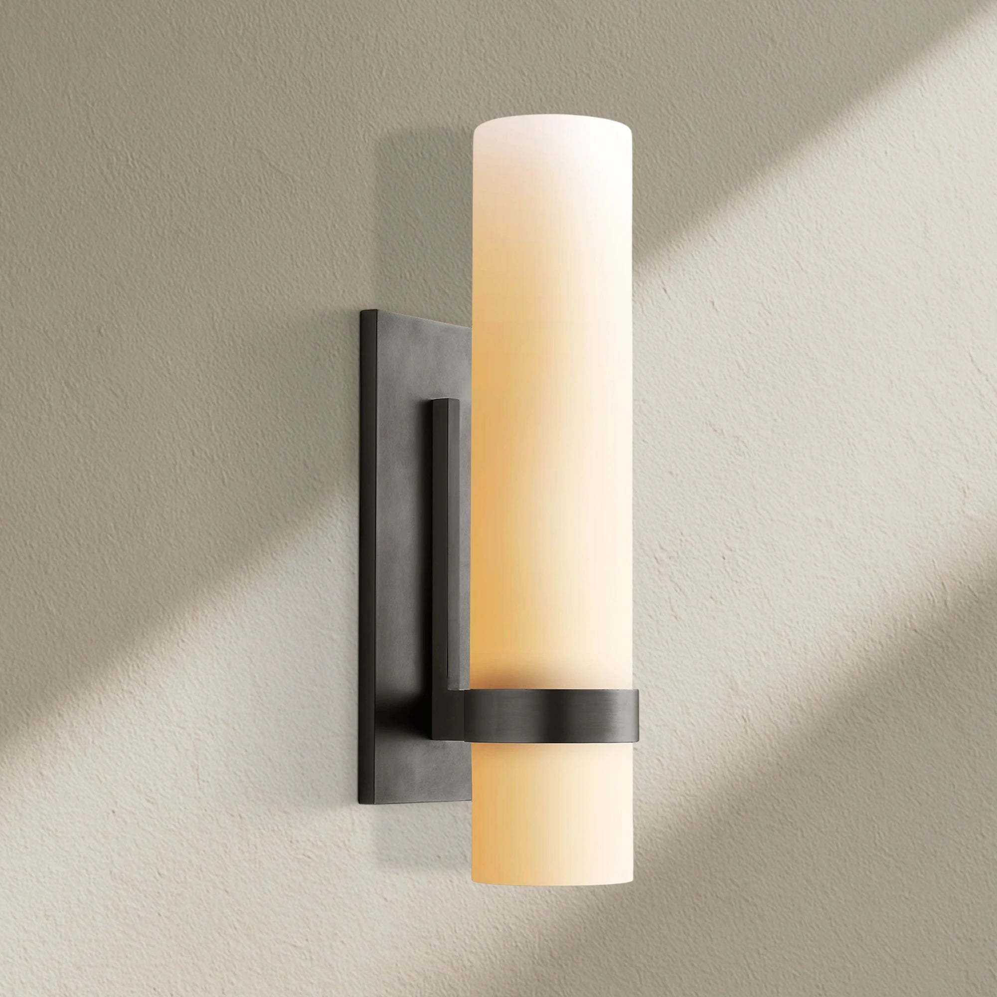 Ravfz Milk Glass Sconce