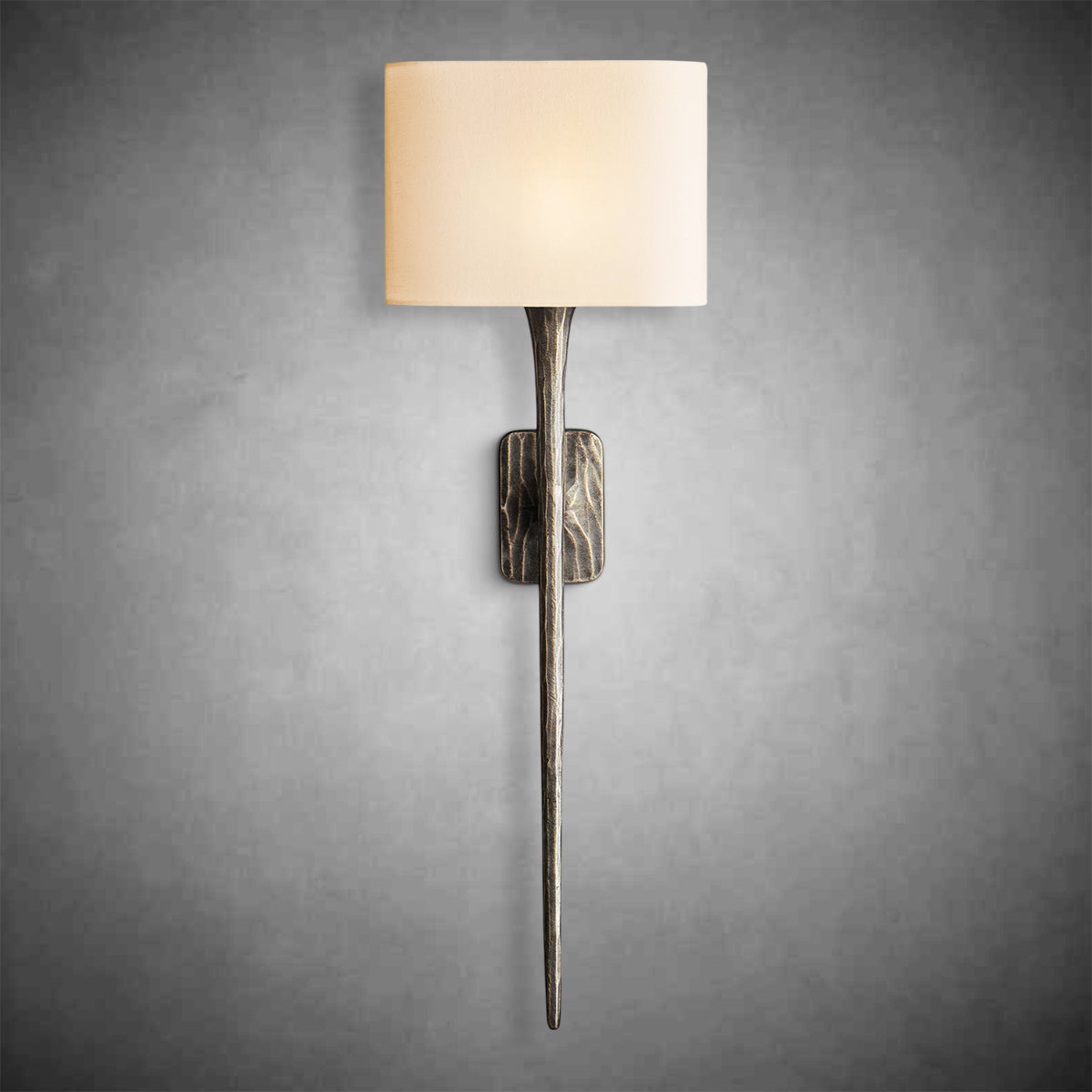 Thaddeas Grand Shaded Wall Sconce