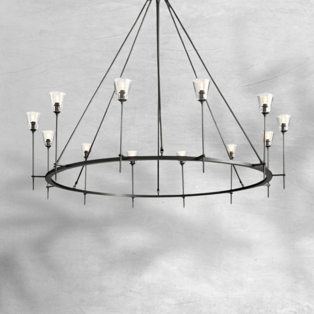 Torfz Round Chandelier 70"