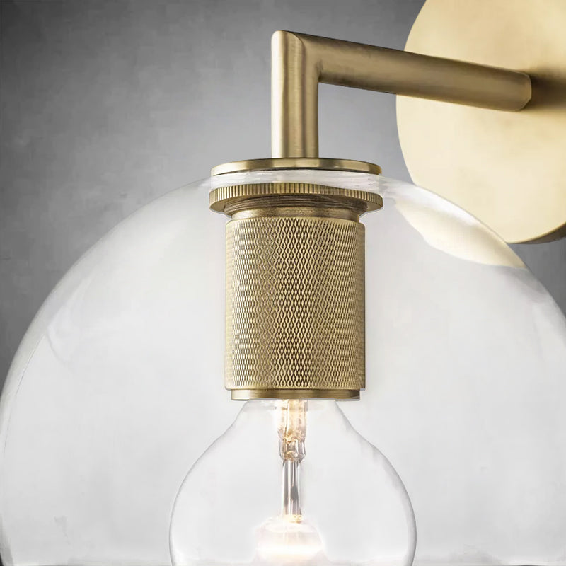 Utifz Globe Shade Sconce