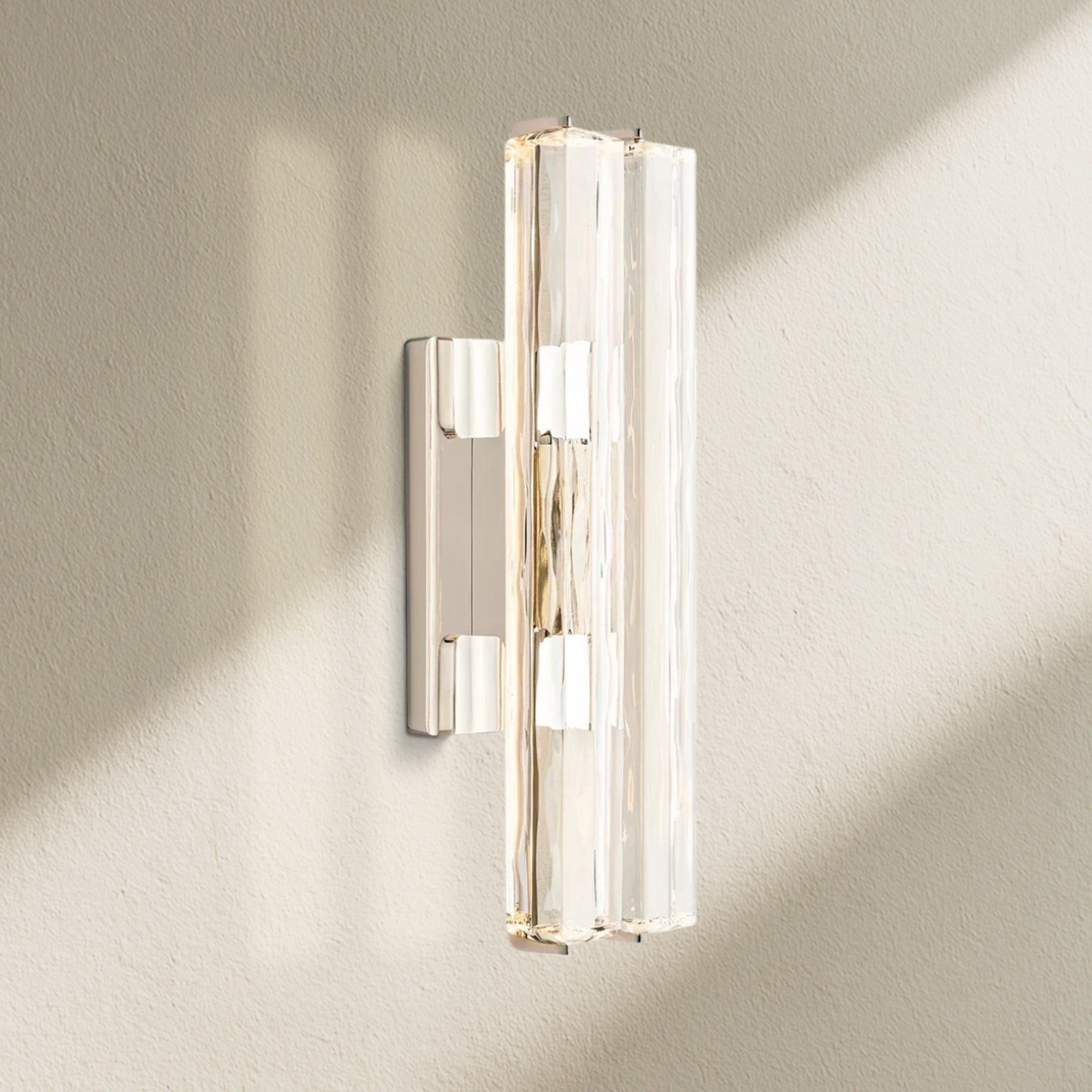 Aufz Crystal Double Sconce