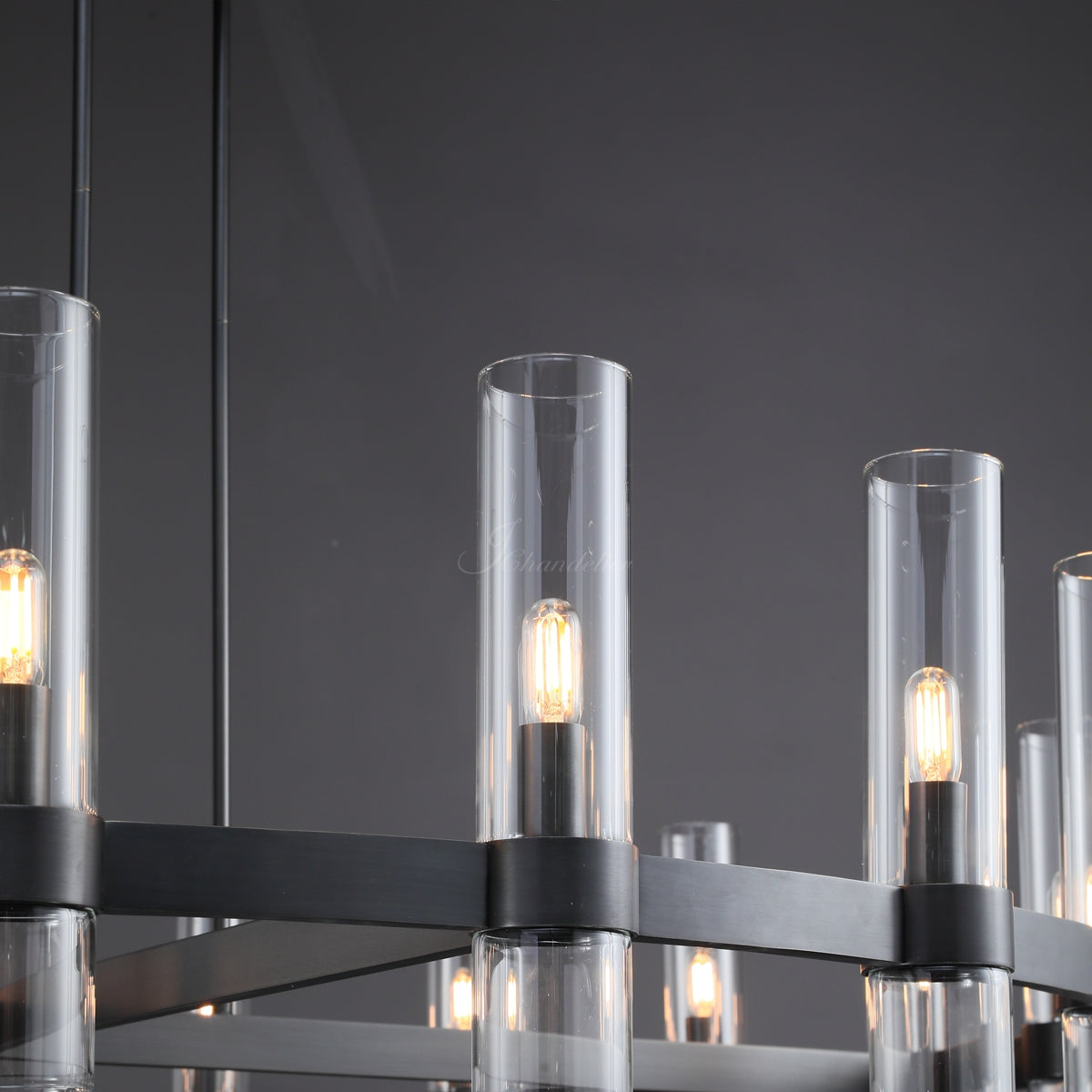 Lavefz Round Chandelier 60"