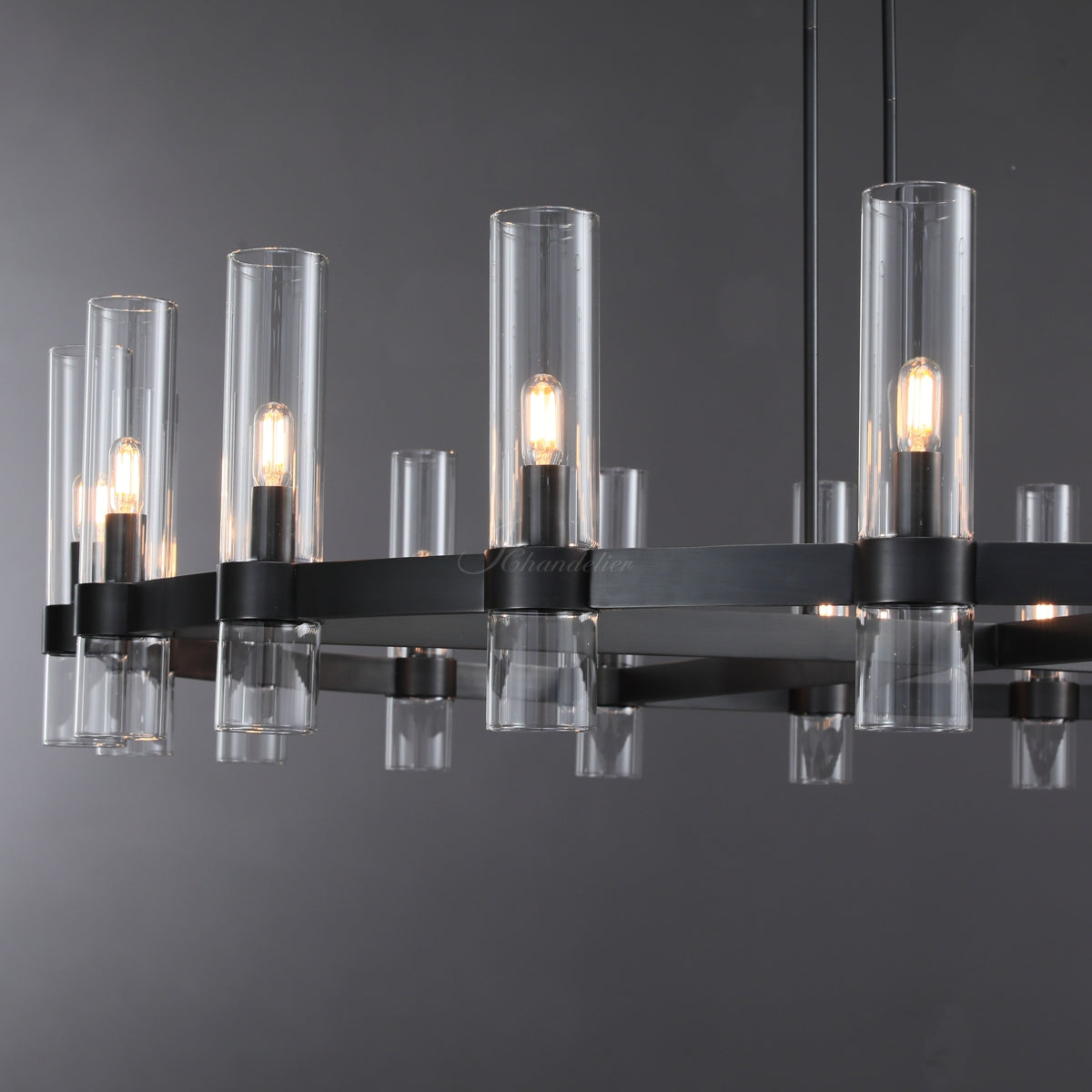 Lavefz Round Chandelier 60"