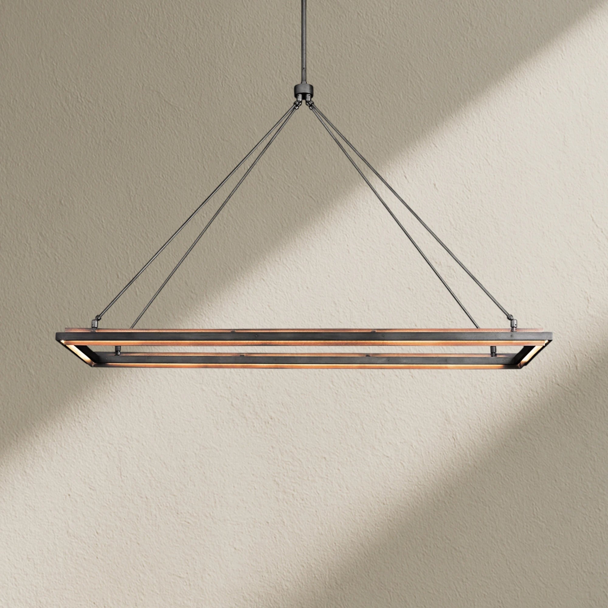Perfz Rectangular Chandelier 48" 62“