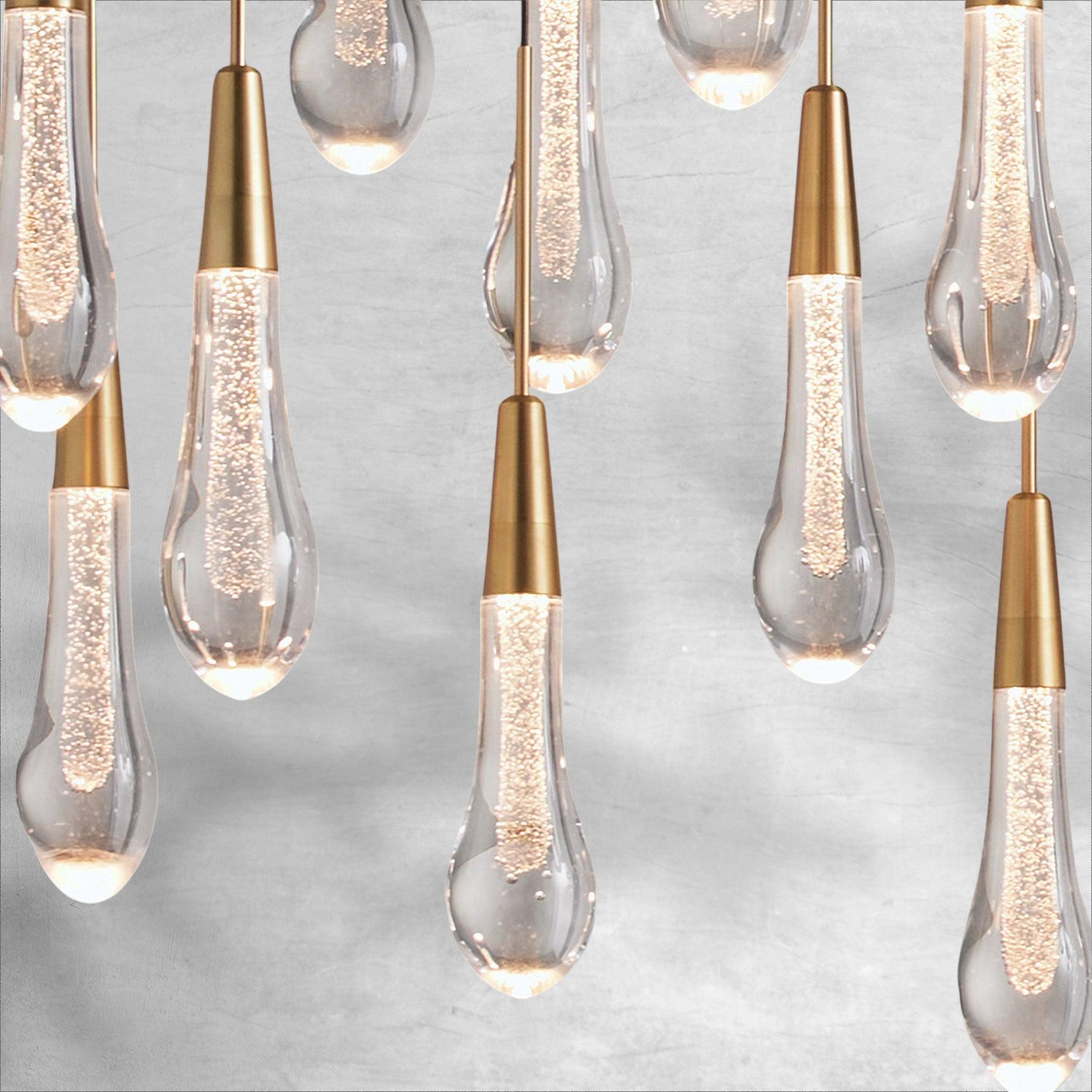 Soltaire Linear Chandelier 37"50"70"87"120"