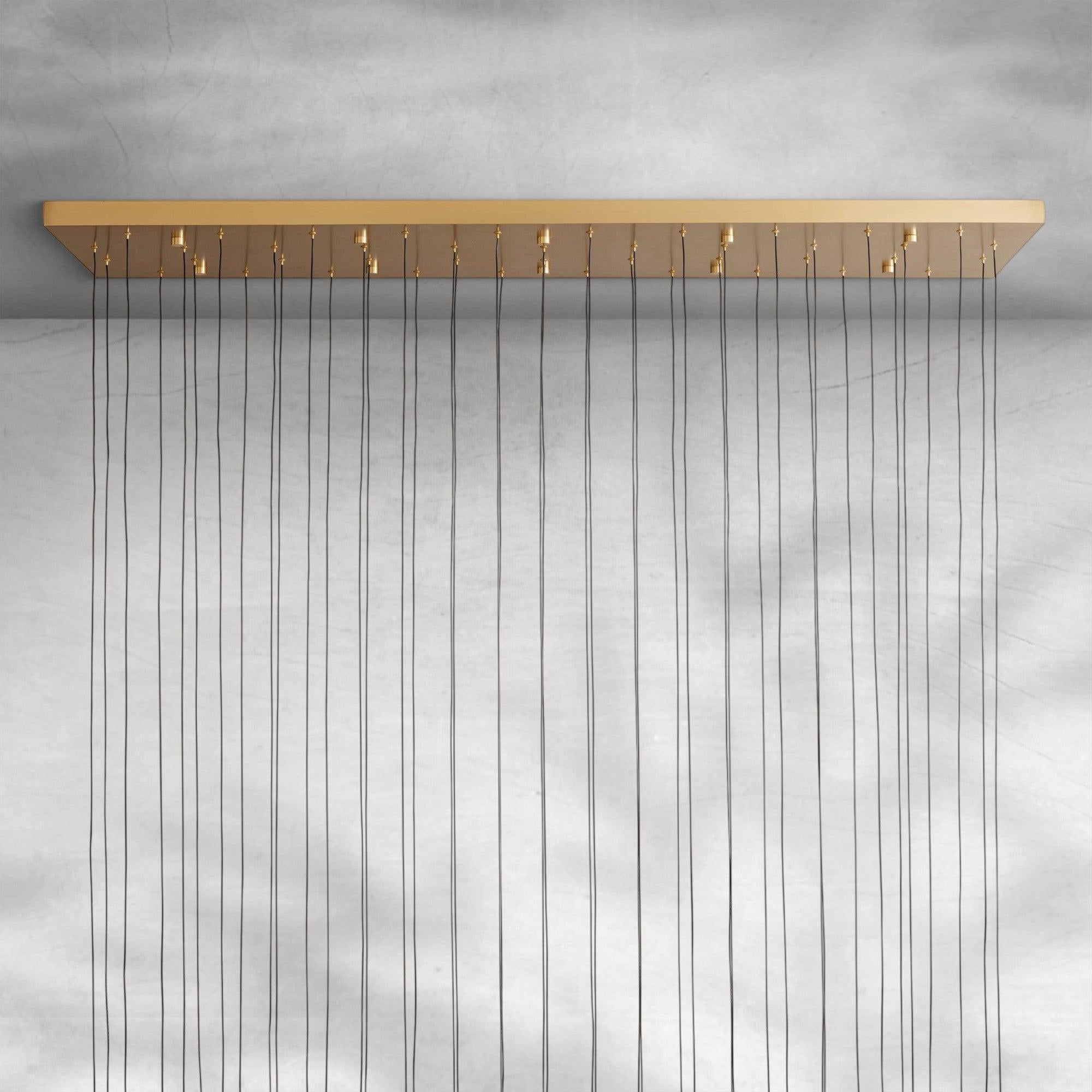 Soltaire Linear Chandelier 37"50"70"87"120"