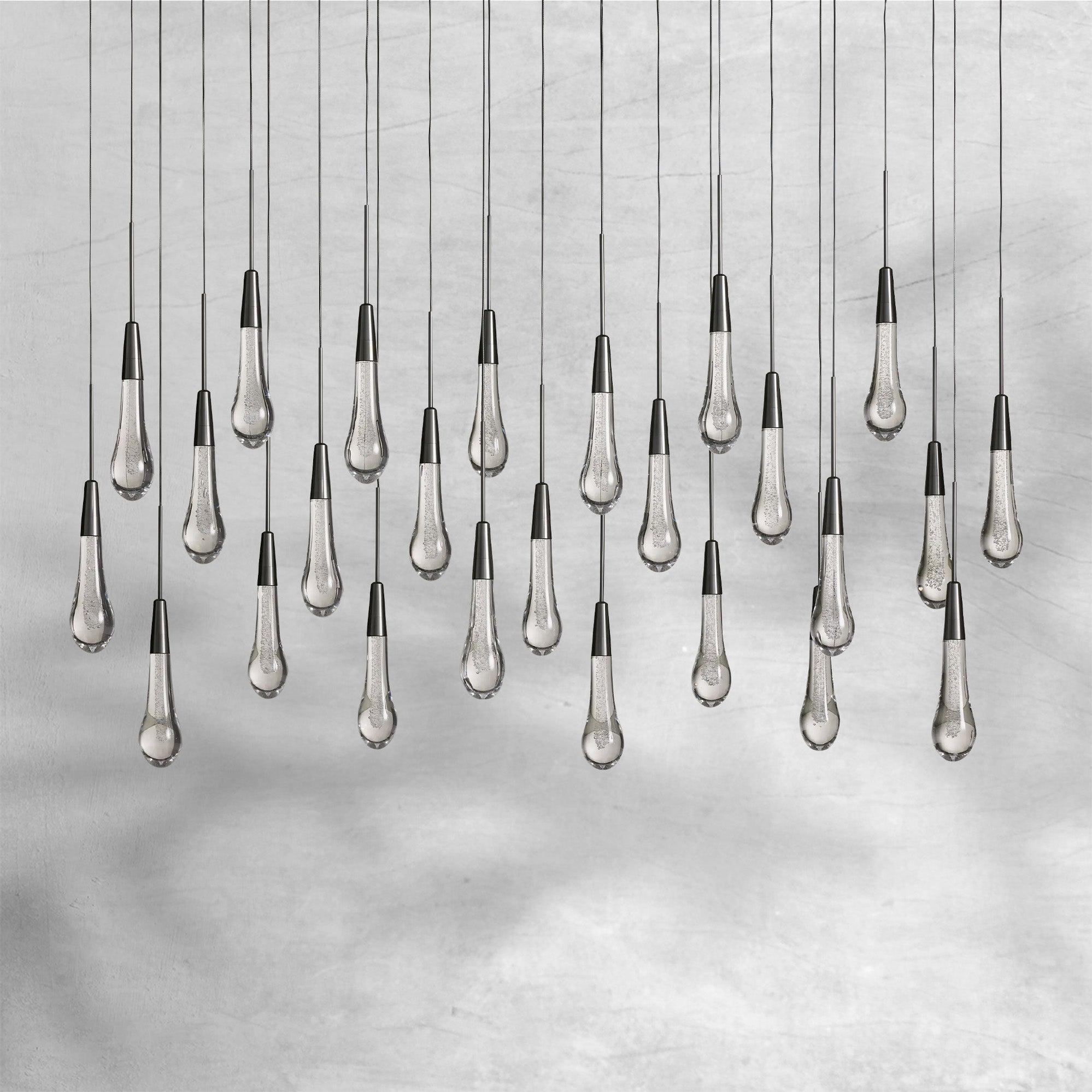 Soltaire Linear Chandelier 37"50"70"87"120"