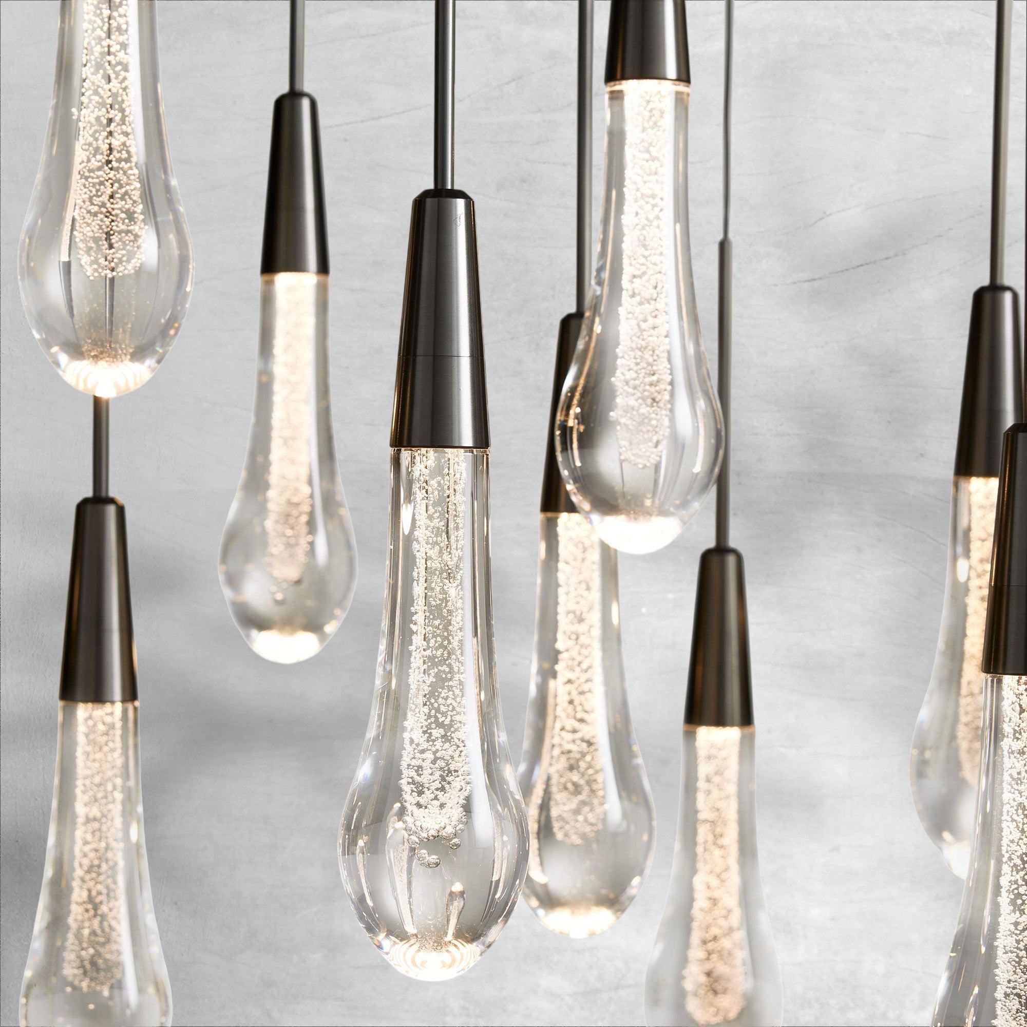 Soltaire Linear Chandelier 37"50"70"87"120"