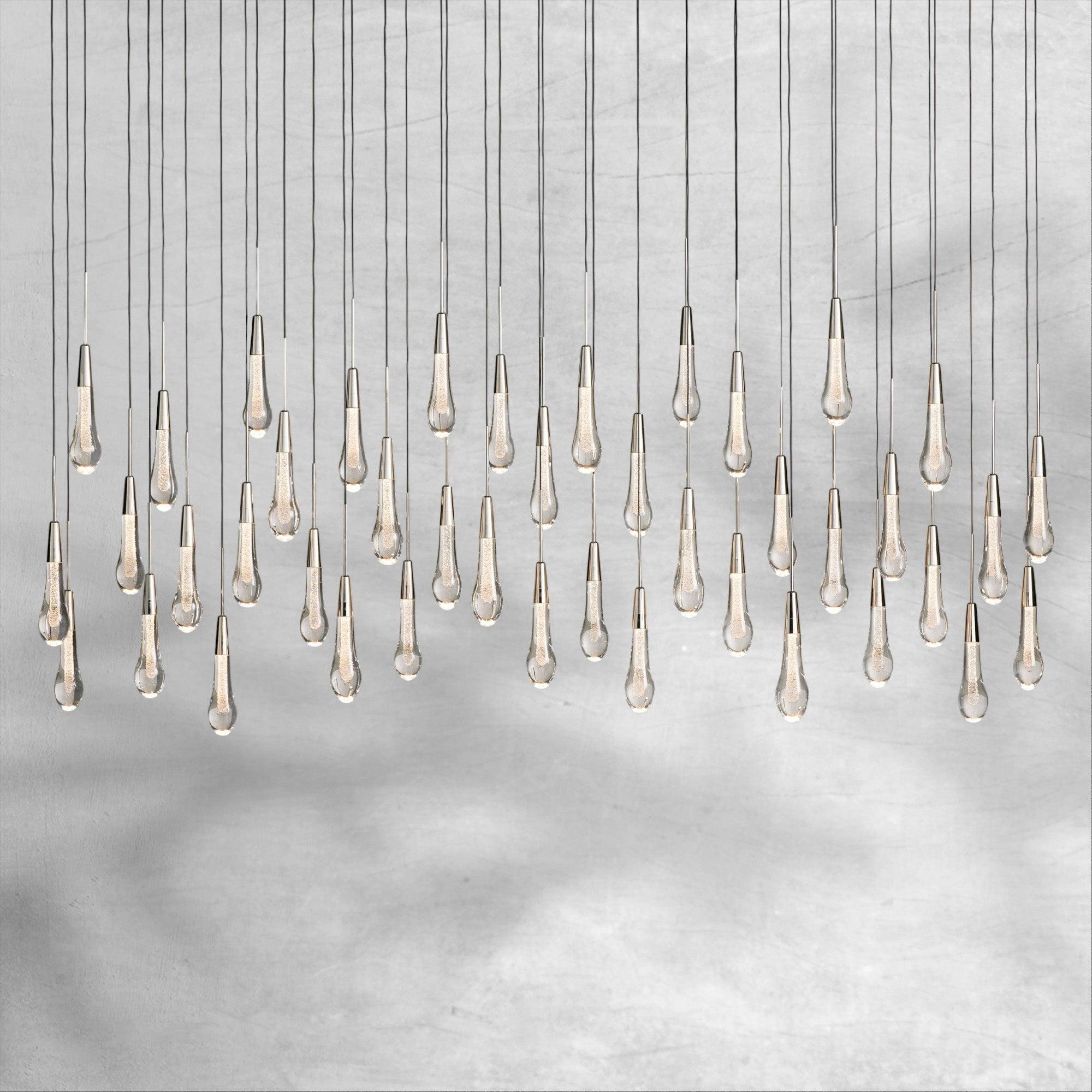 Soltaire Linear Chandelier 37"50"70"87"120"