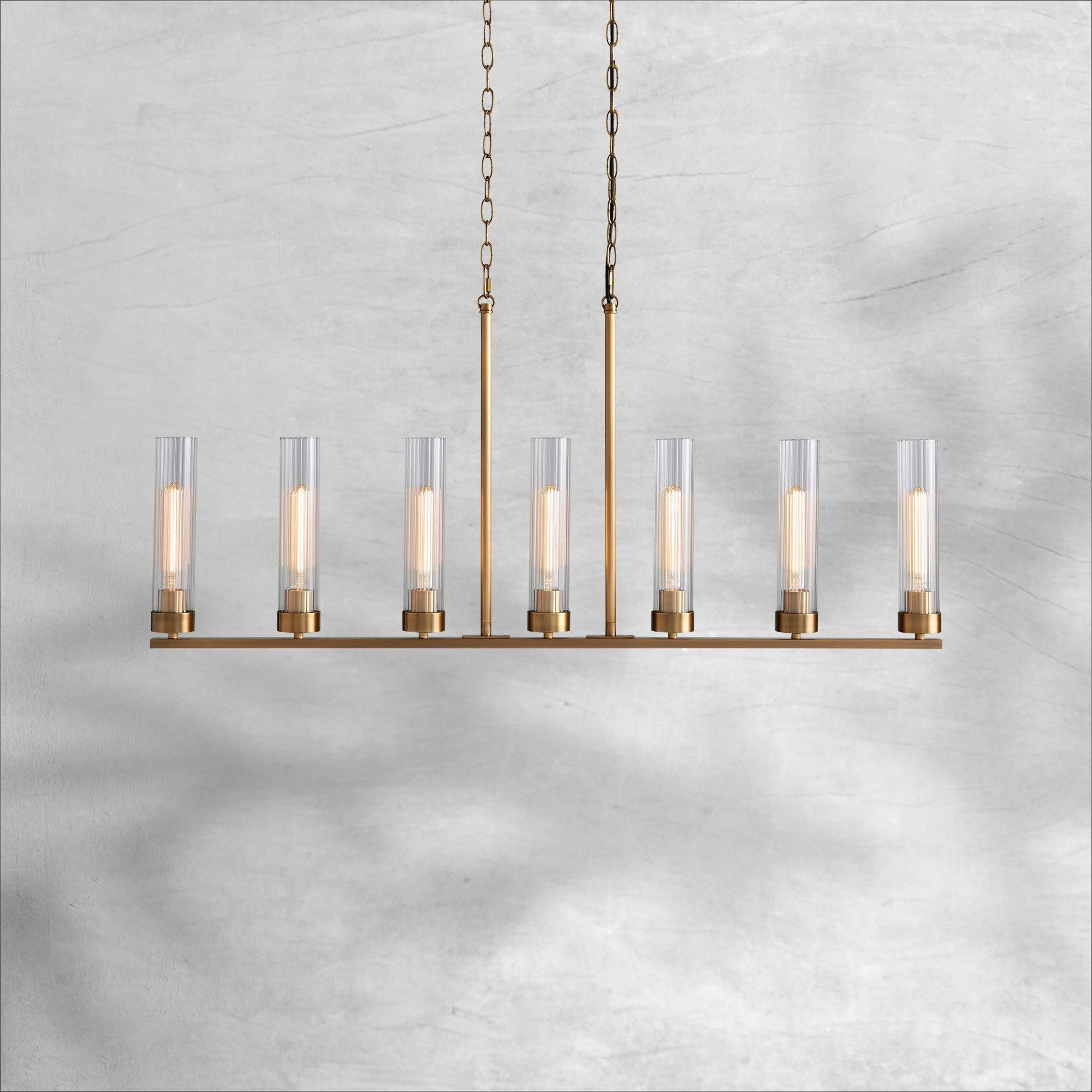 Andreas Linear Chandelier 5/7/8 Light