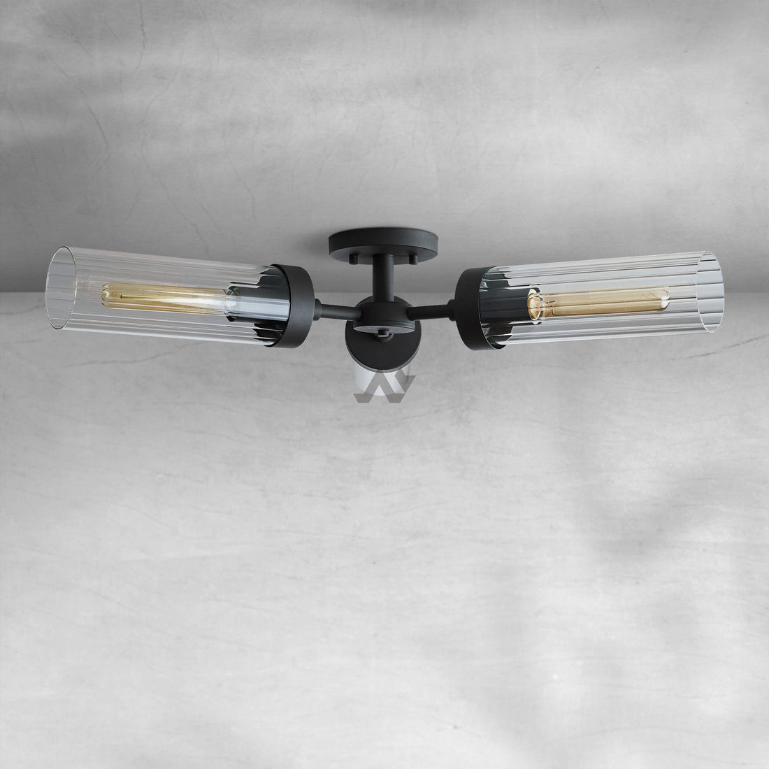 Andreas 3-Light Flushmount