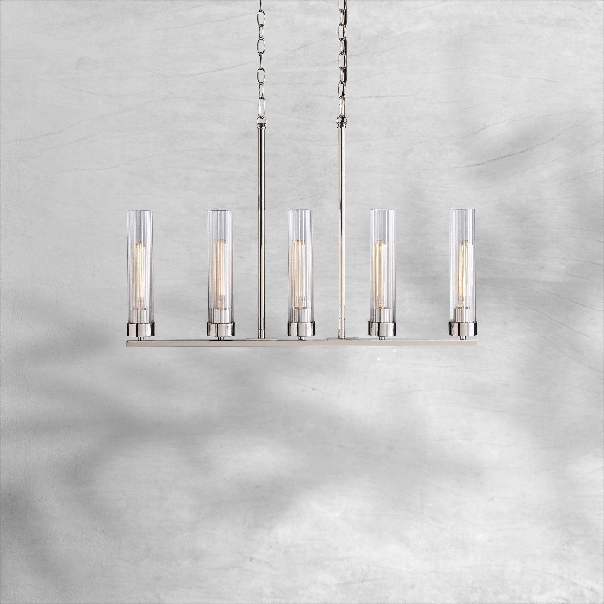 Andreas Linear Chandelier 5/7/8 Light