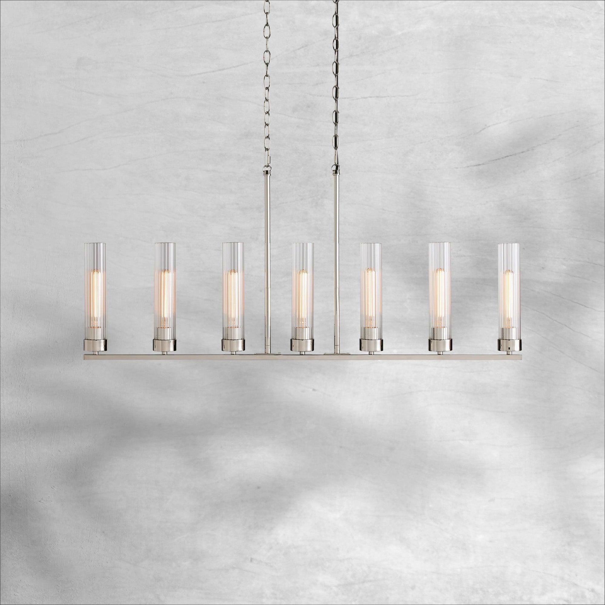 Andreas Linear Chandelier 5/7/8 Light