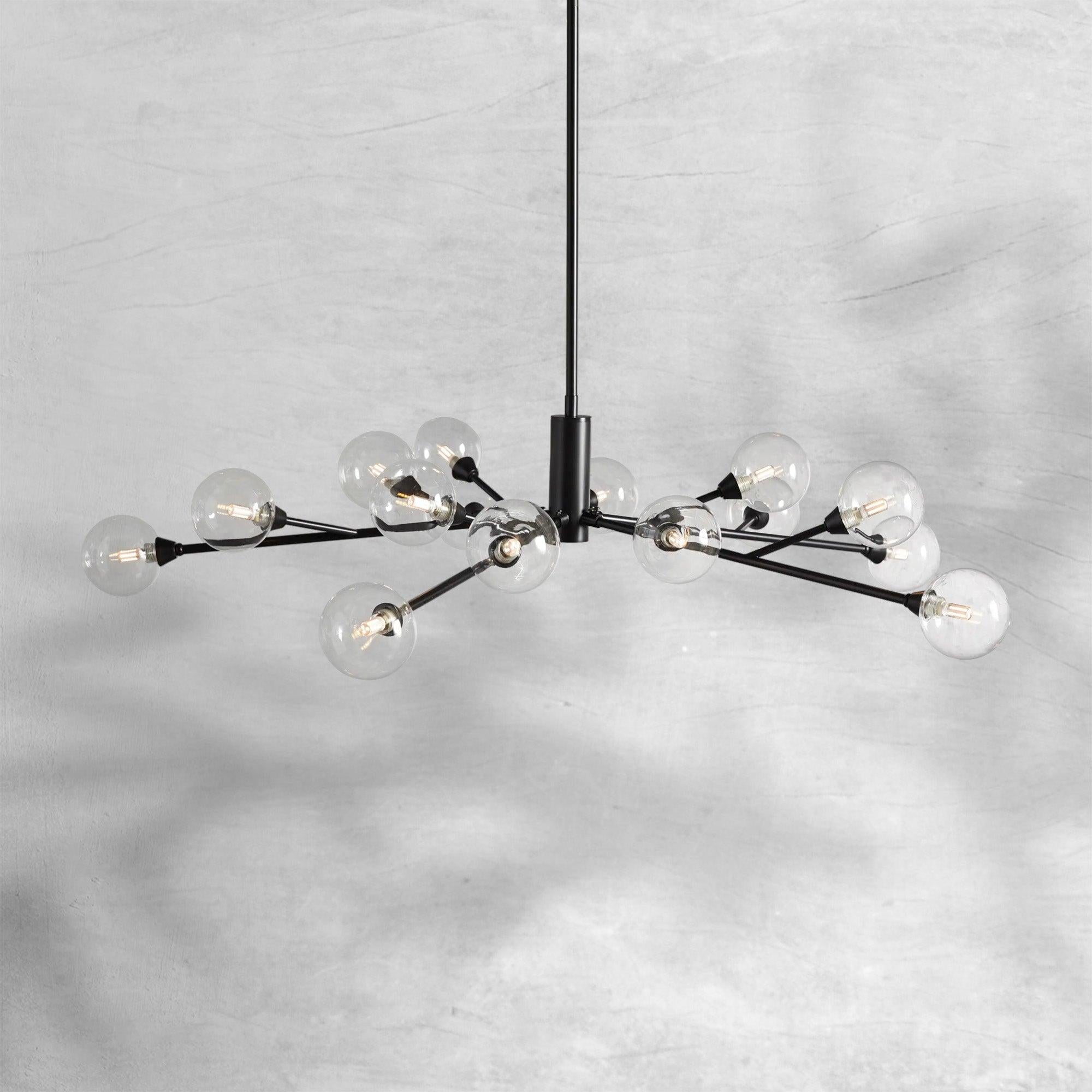 Apollo Round Chandelier 36"47"59"