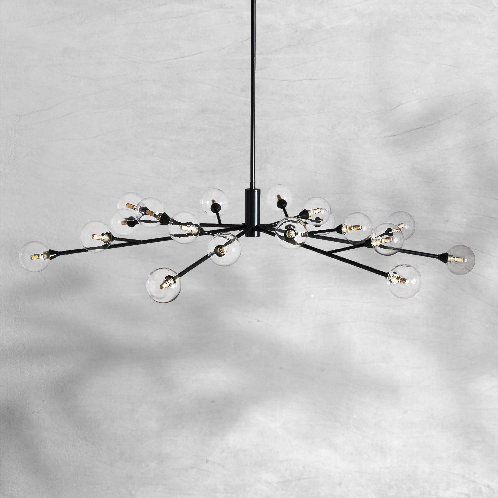Apollo Round Chandelier 36"47"59"