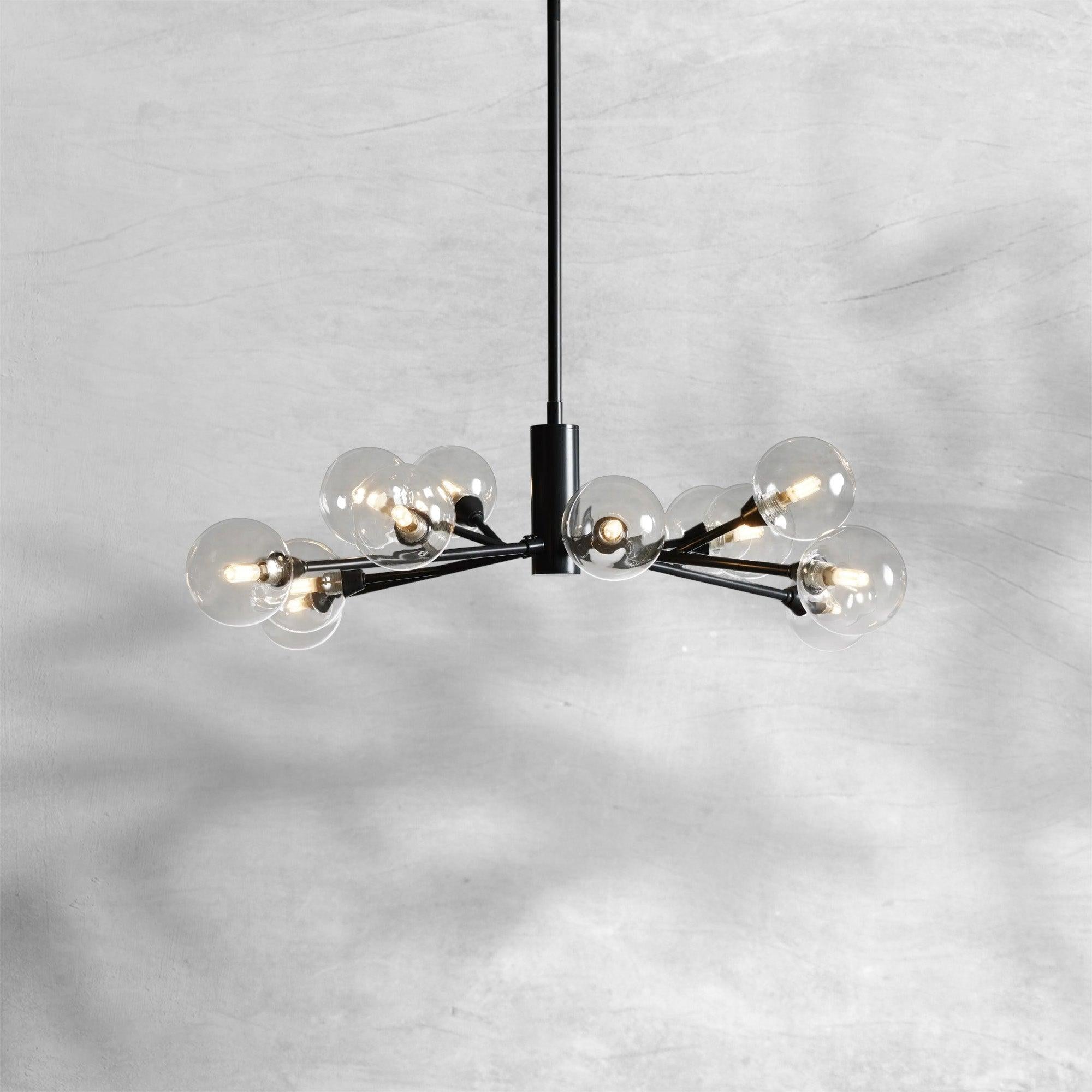 Apollo Round Chandelier 36"47"59"