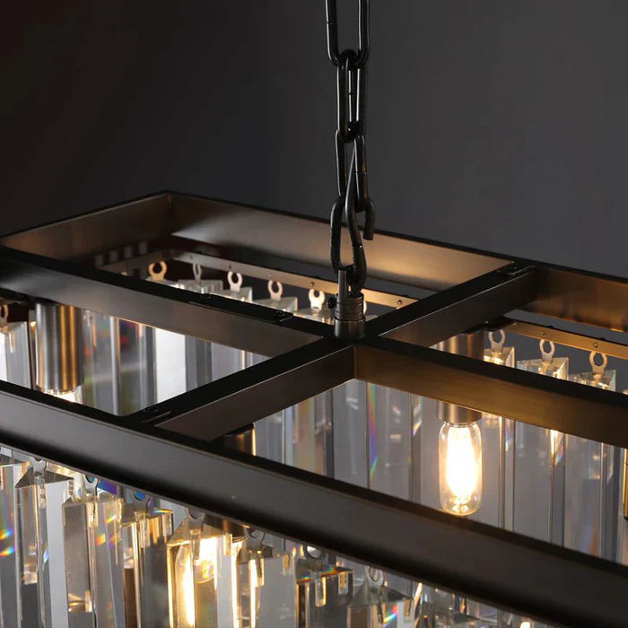 Rhyfz Rectangular Chandelier 59"