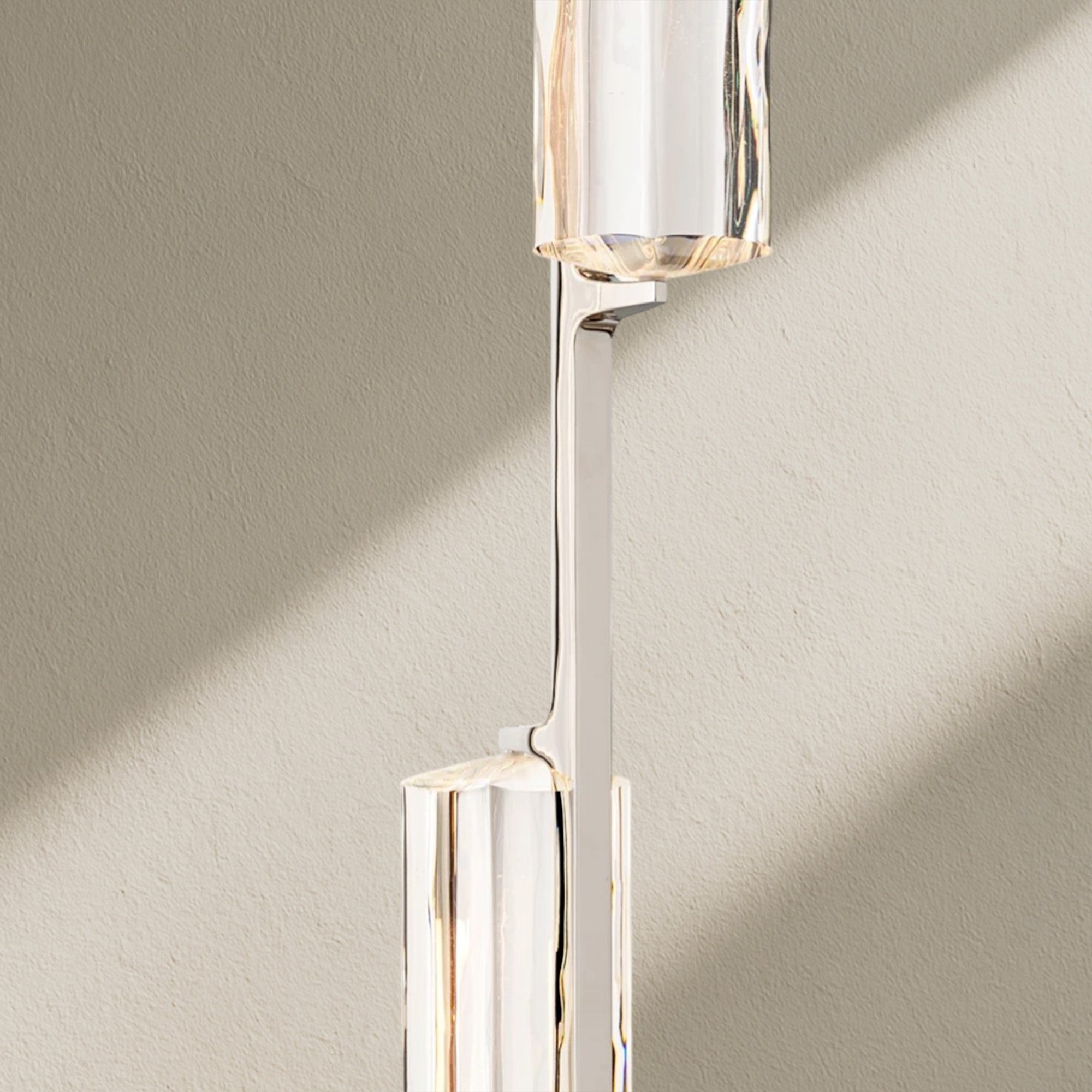 Aufz Crystal Linear Chandelier 54"