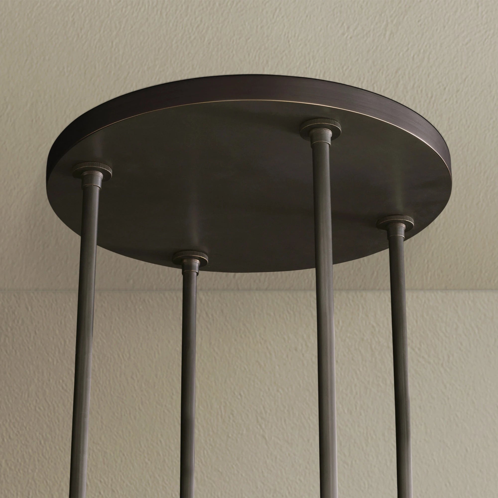 Lavefz Round Milk Glass Chandelier
